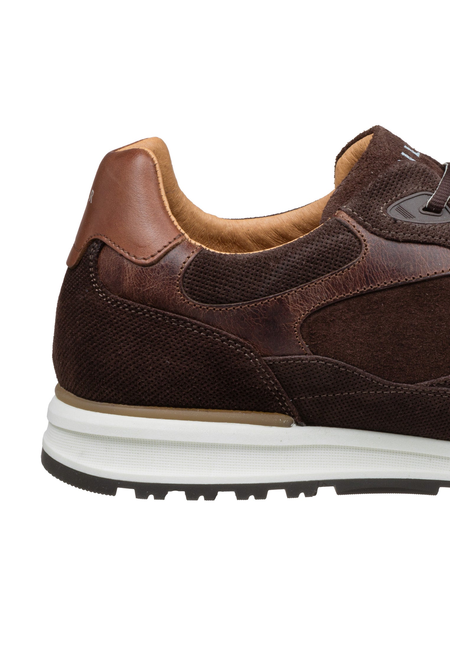 Testa di Moro bruin suède Ravello sneaker