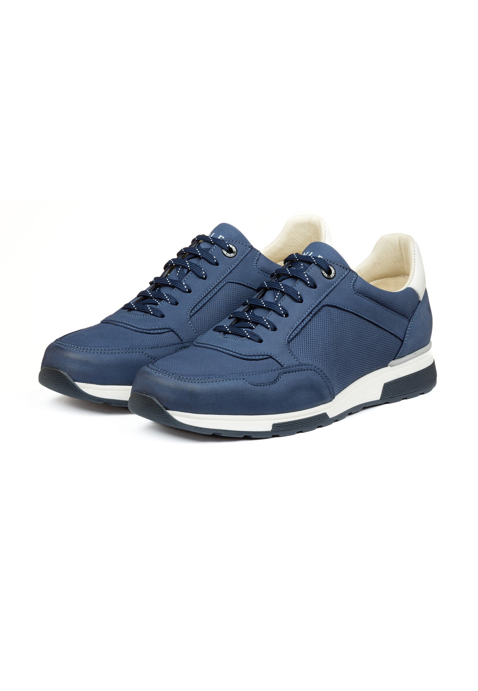Blauw nubuck Positano sneaker