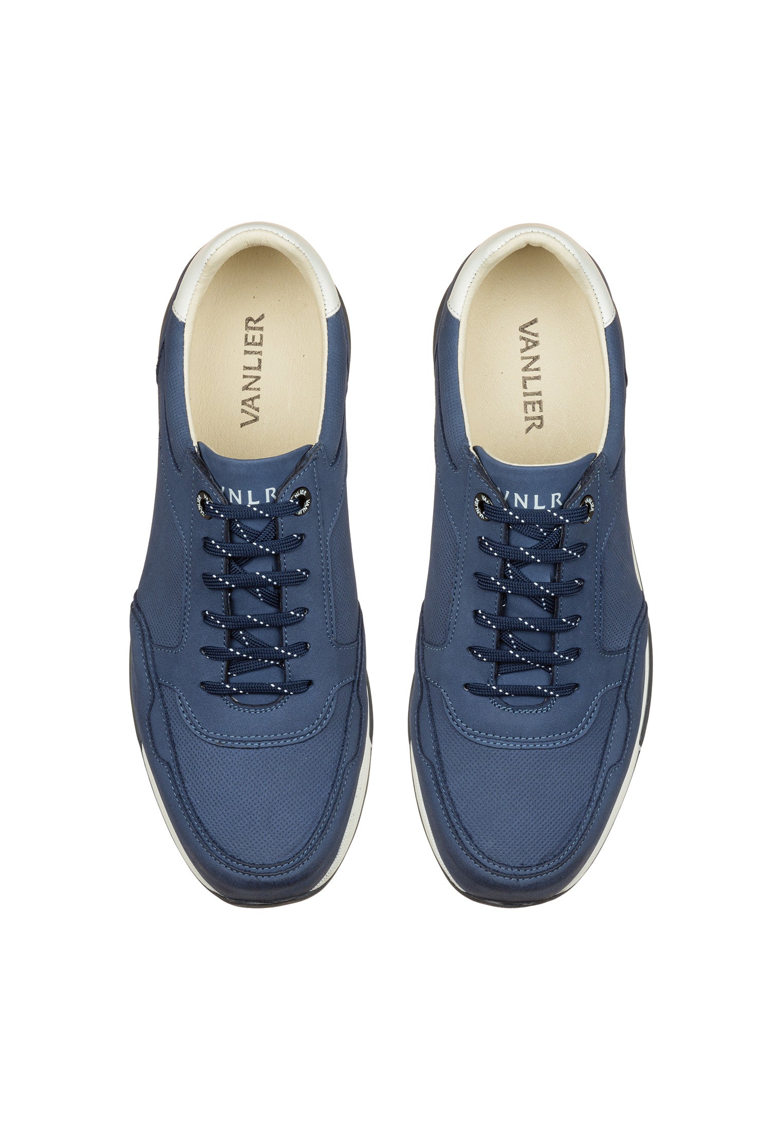 Blauw nubuck Positano sneaker