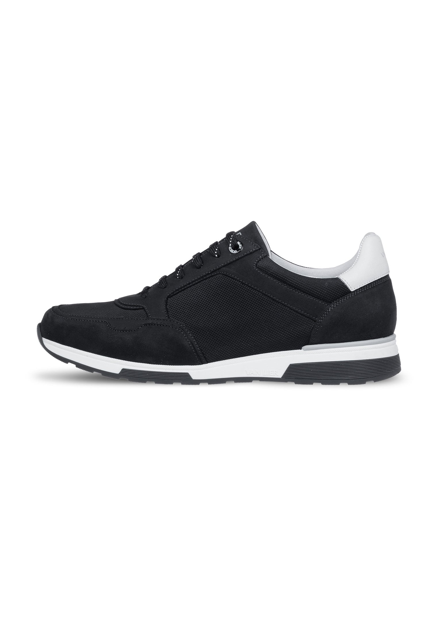 Zwart nubuck Positano sneaker