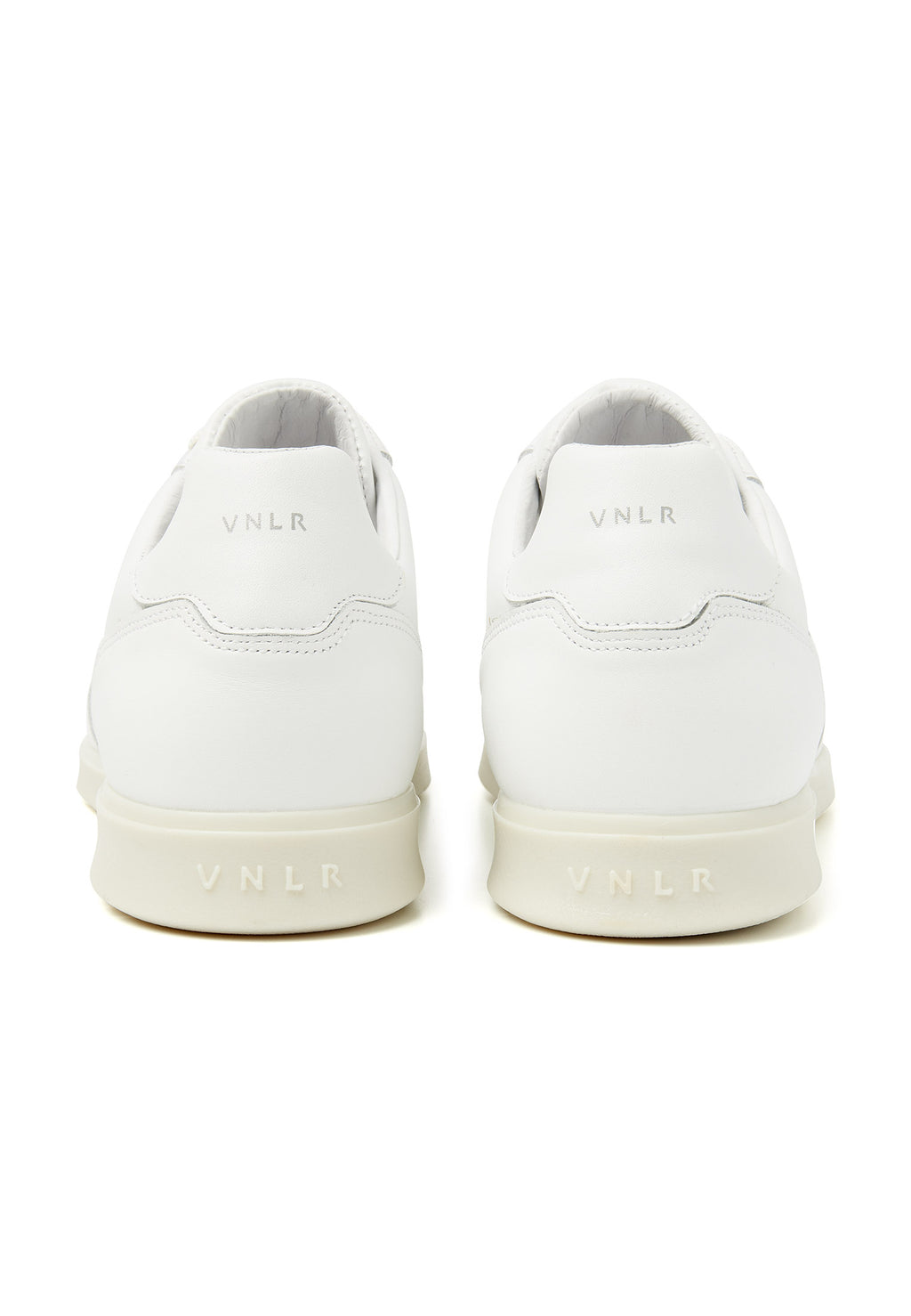 Wit gladleren Mercato sneaker