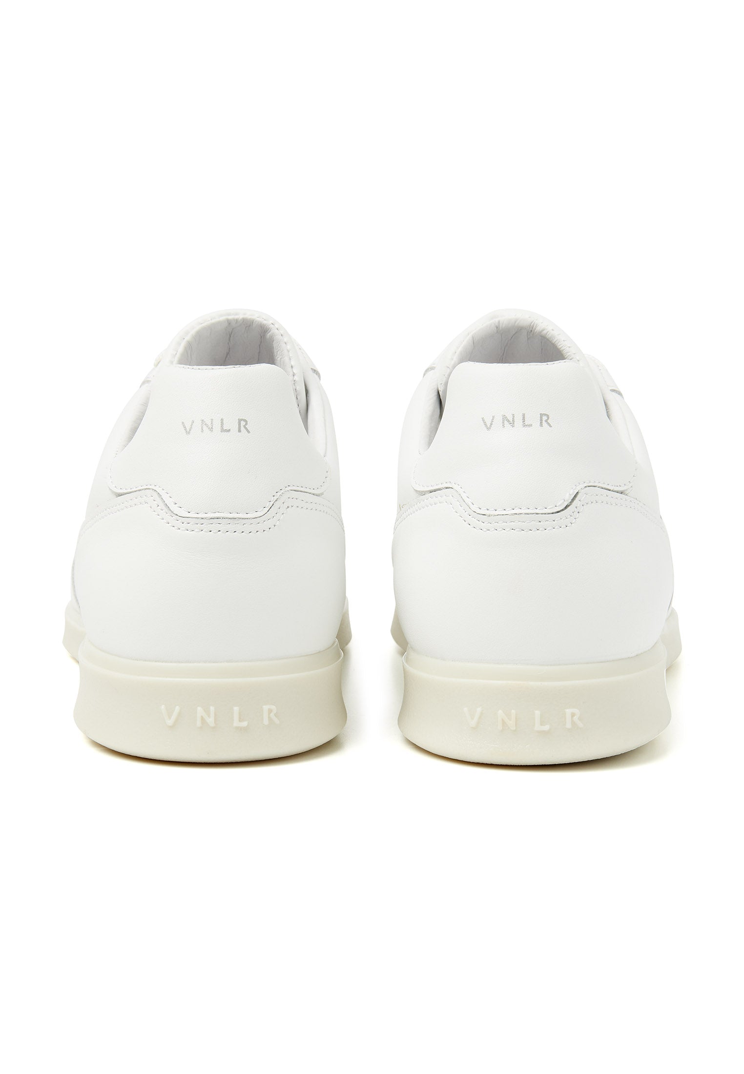 Wit gladleren Mercato sneaker