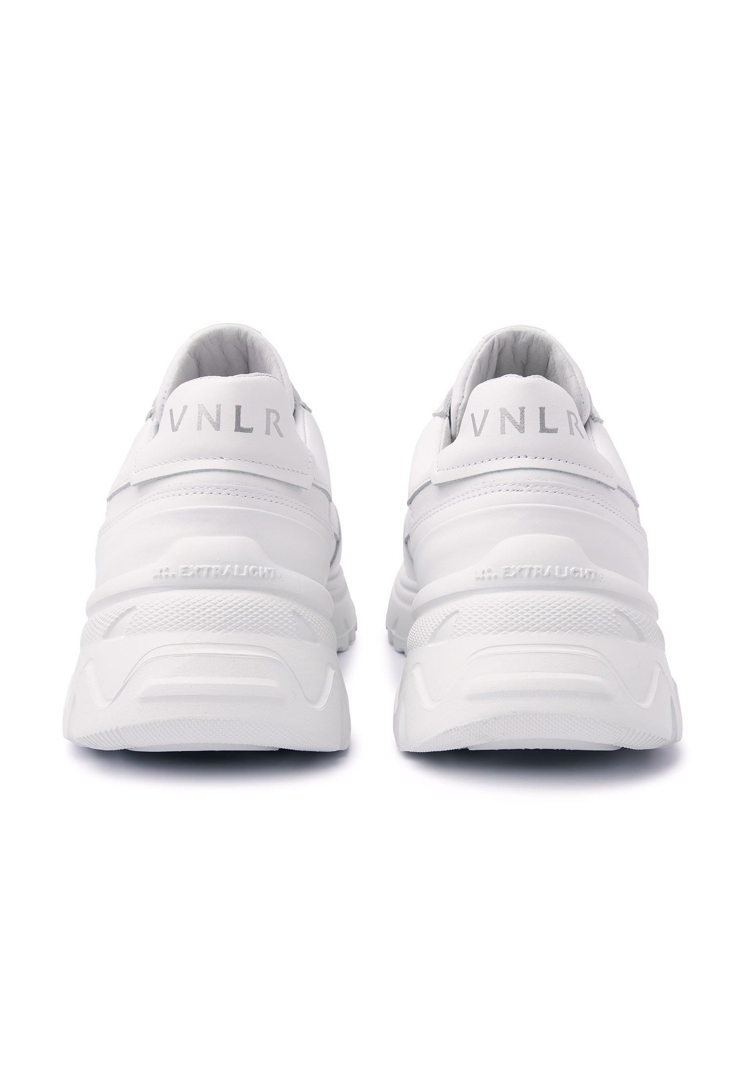 Wit gladleren Lambo sneaker