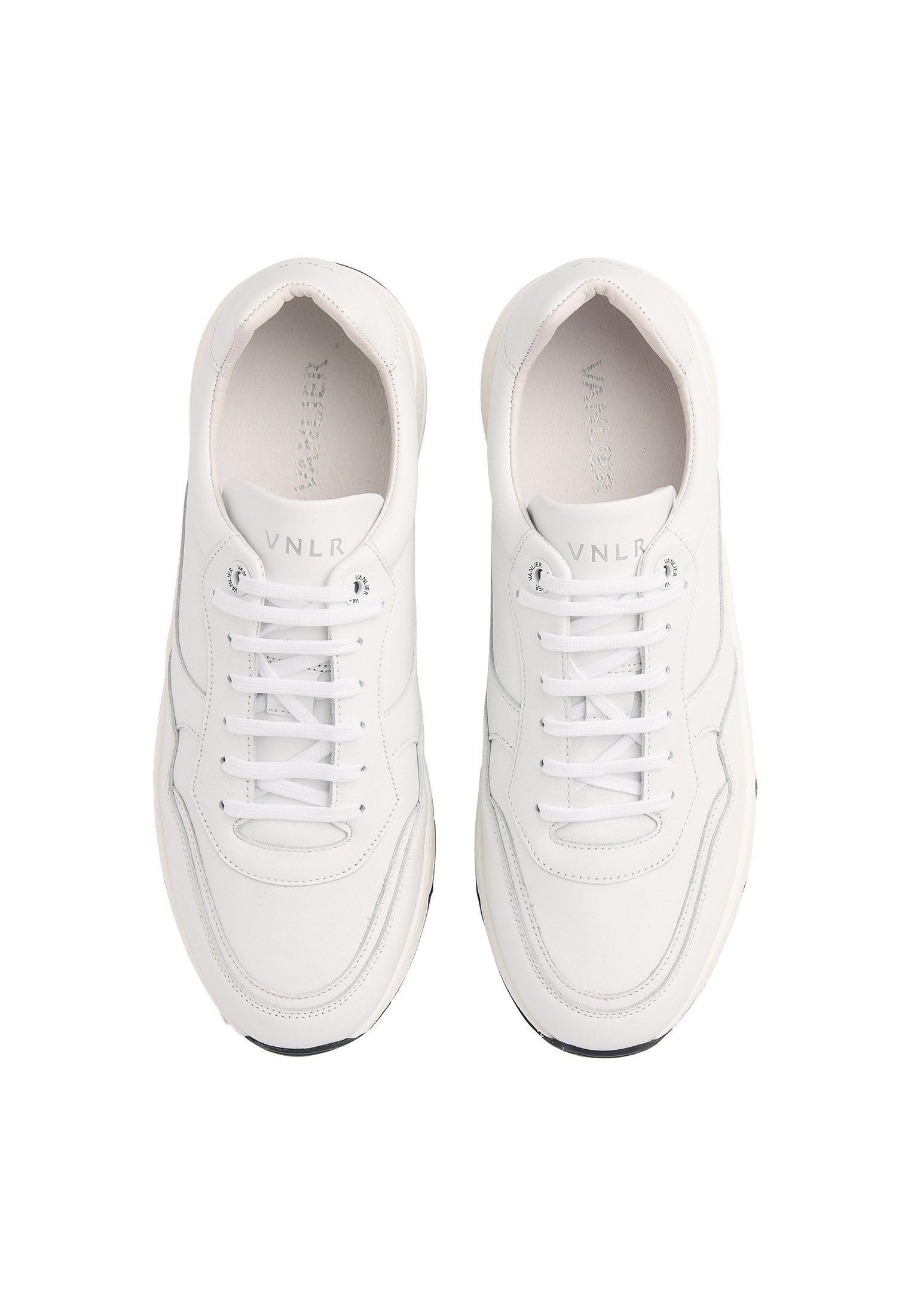 Wit gladleren Porto sneaker