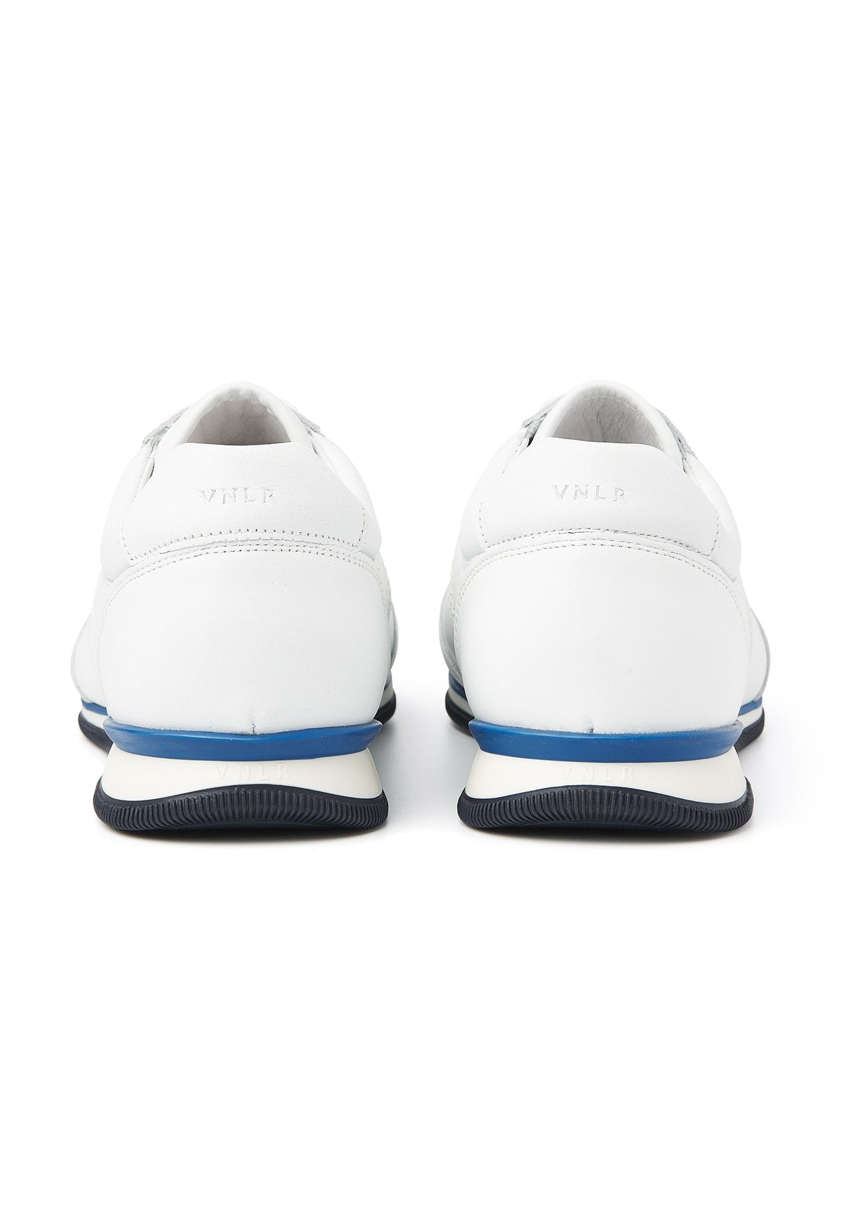 White smooth leather Magnus sneaker