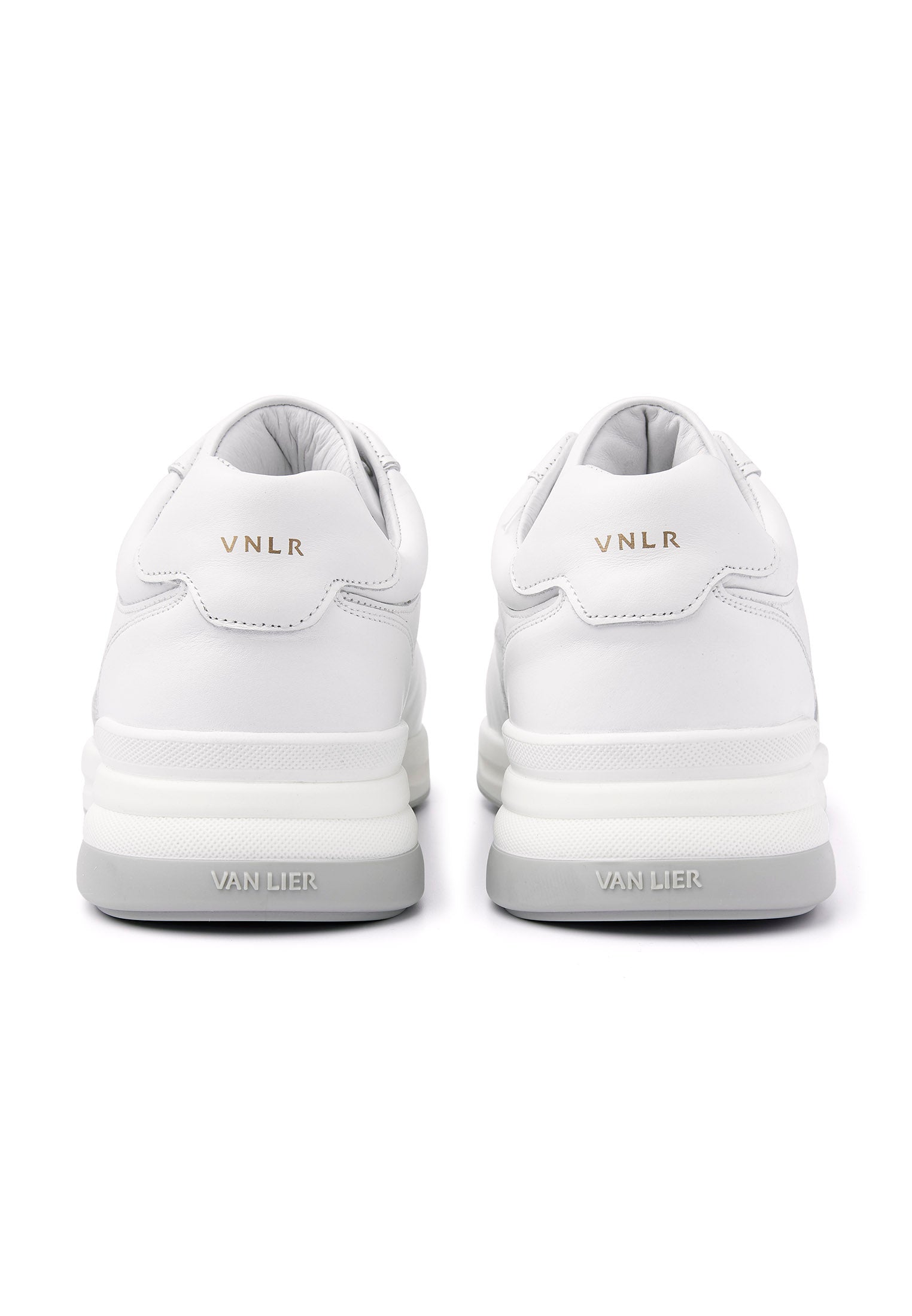 Wit gladleren Ferro sneaker