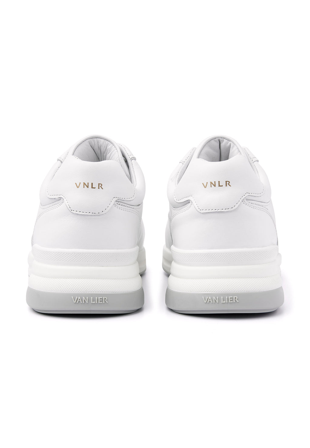 White smooth leather Ferro sneaker