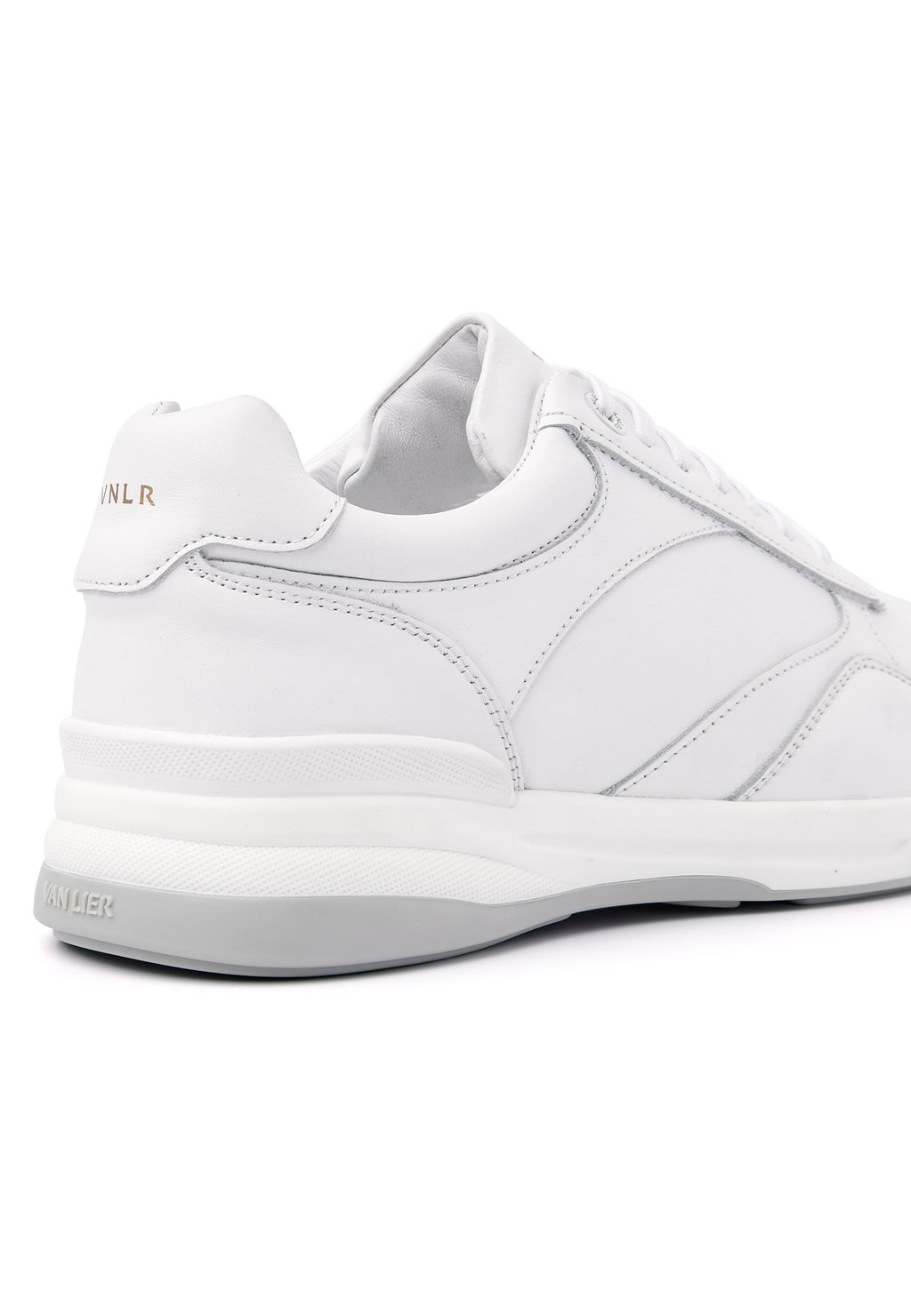 Wit gladleren Ferro sneaker