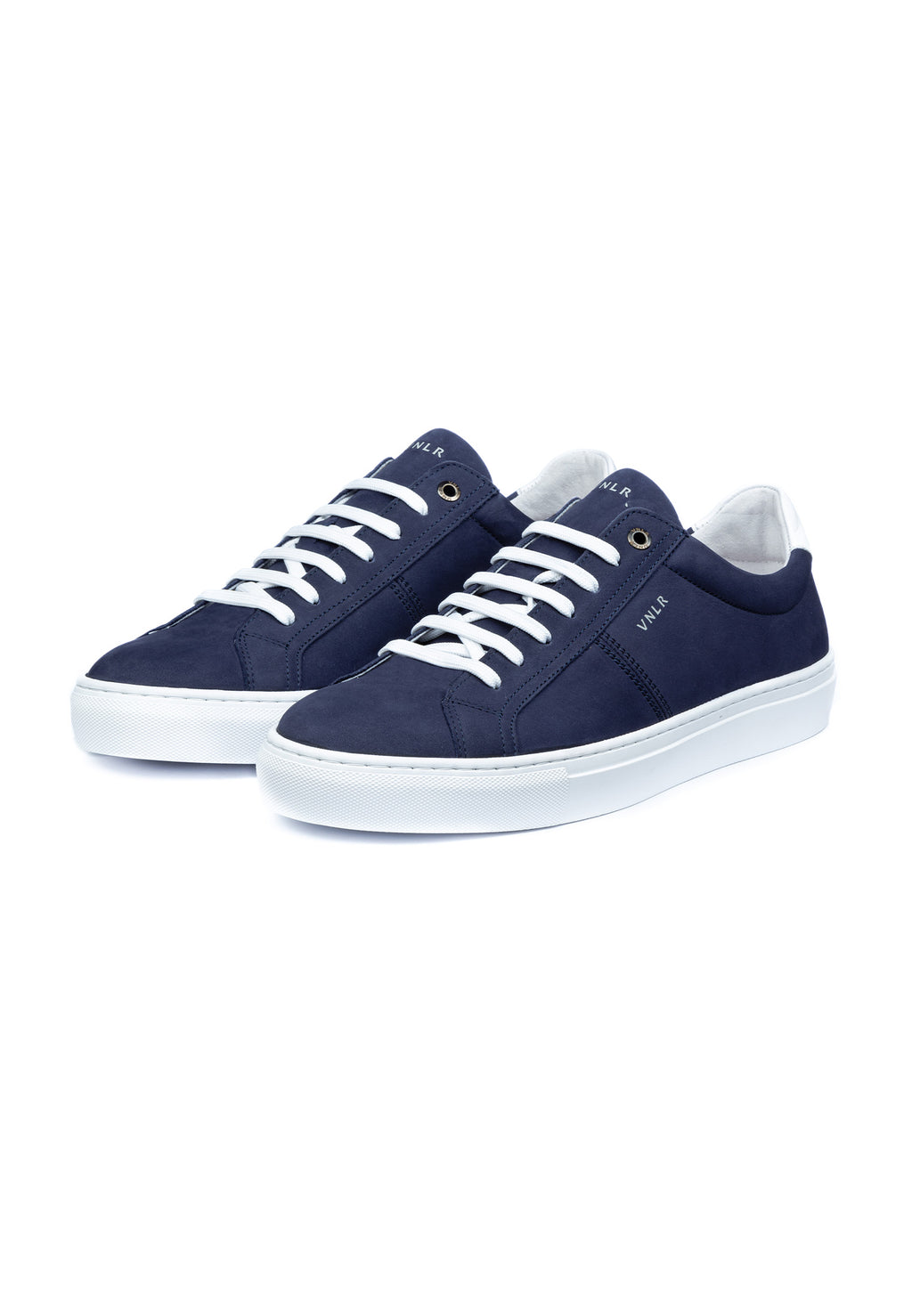 Blauw nubuck Novara sneaker
