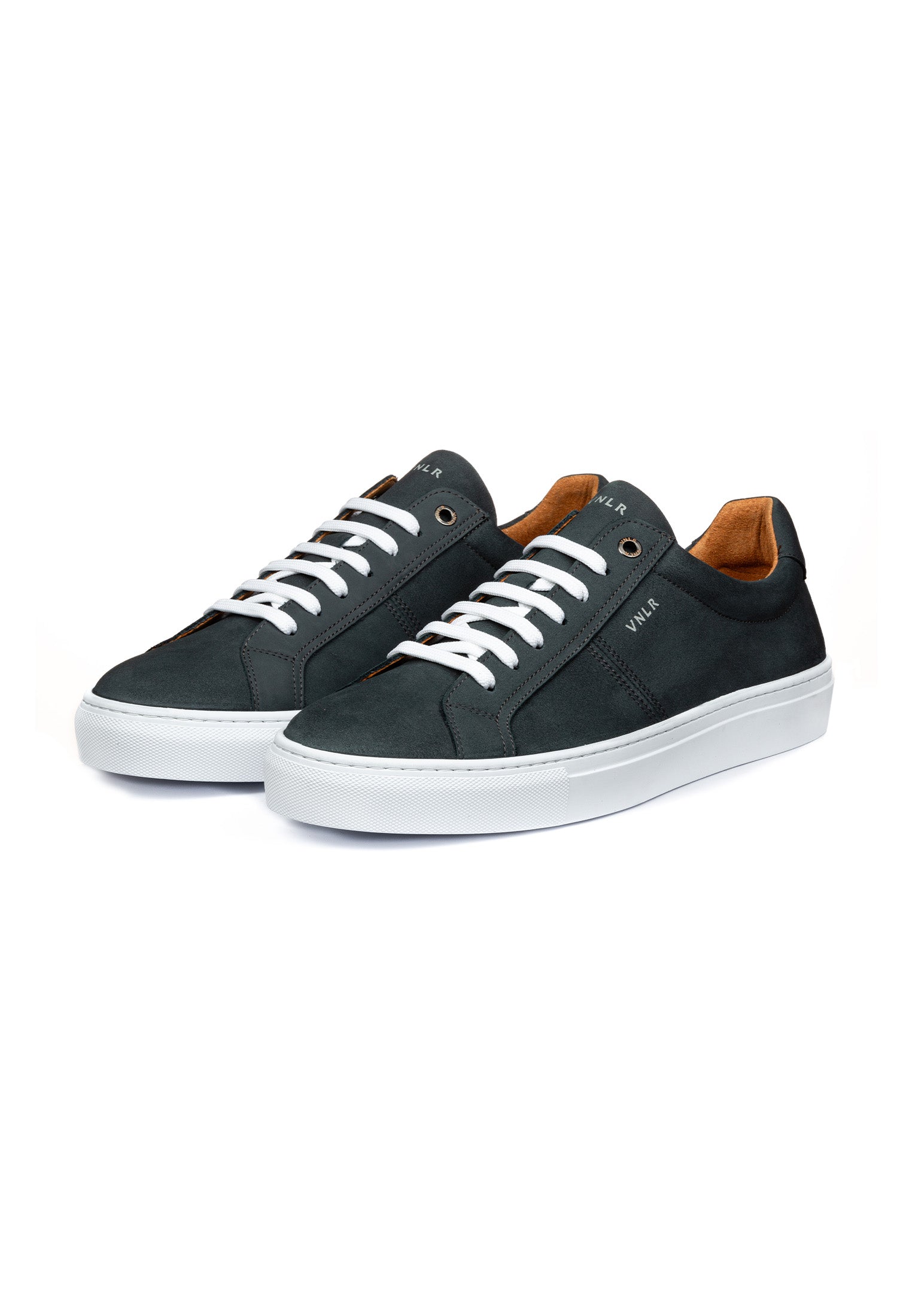 Grijs blauw nubuck Novara sneaker