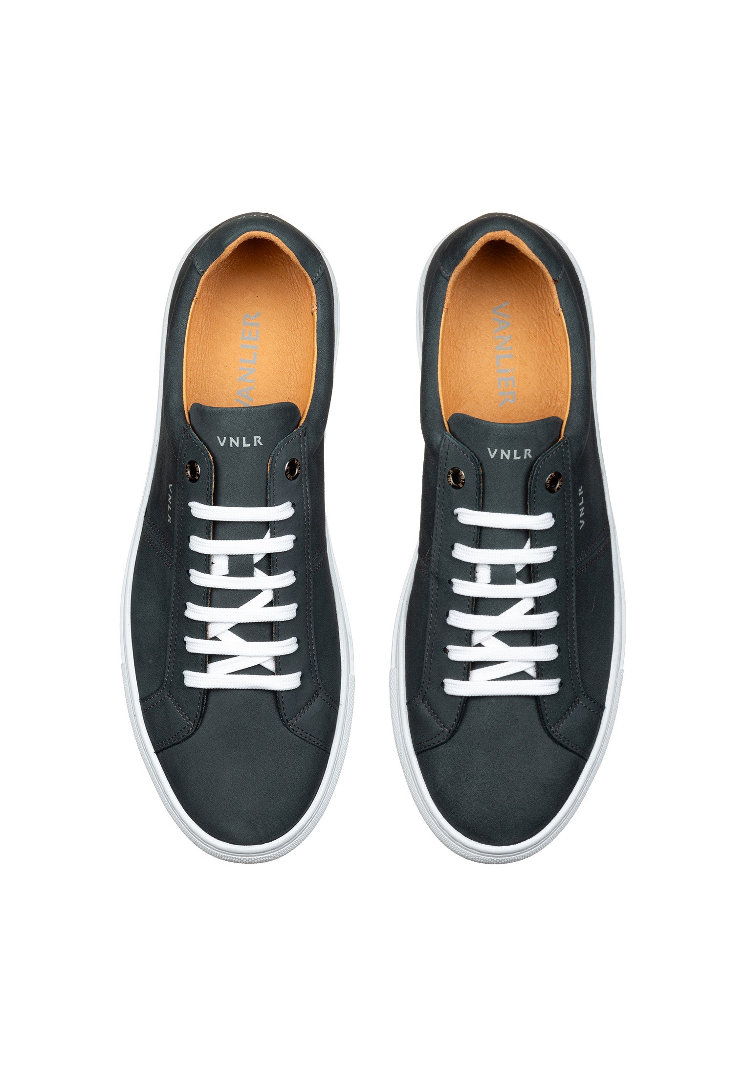 Grijs blauw nubuck Novara sneaker