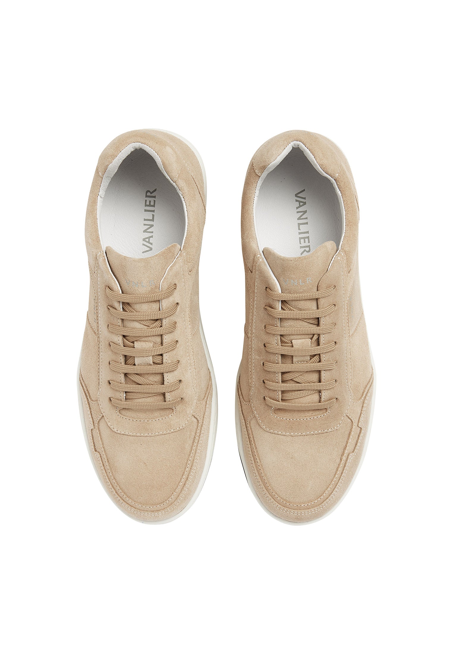Zand beige suède Miami sneaker