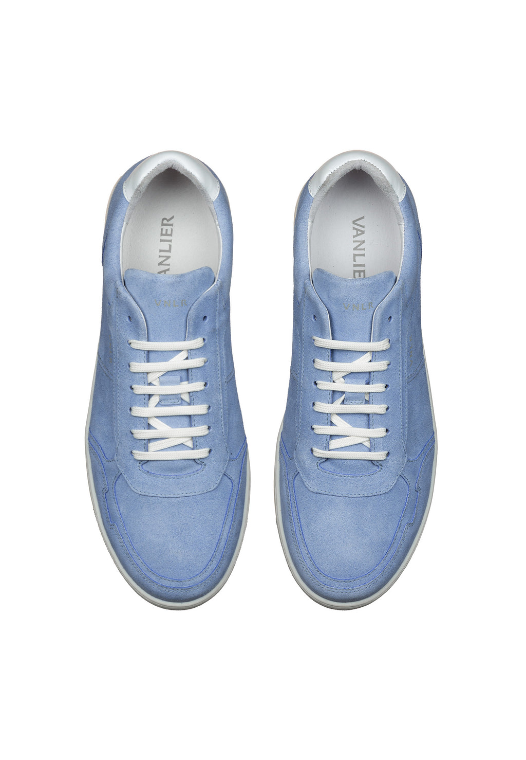 Lichtblauw suède Miami sneaker