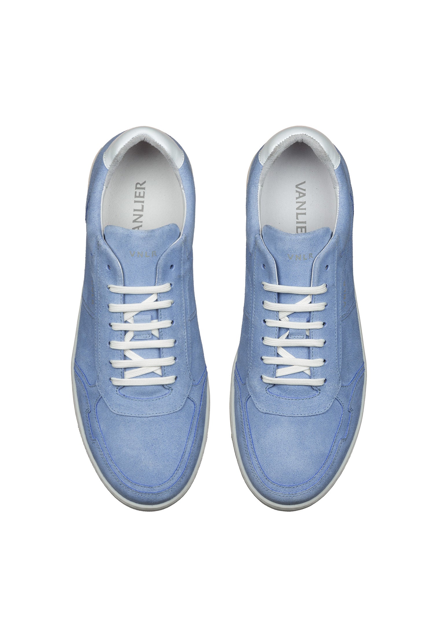 Lichtblauw suède Miami sneaker
