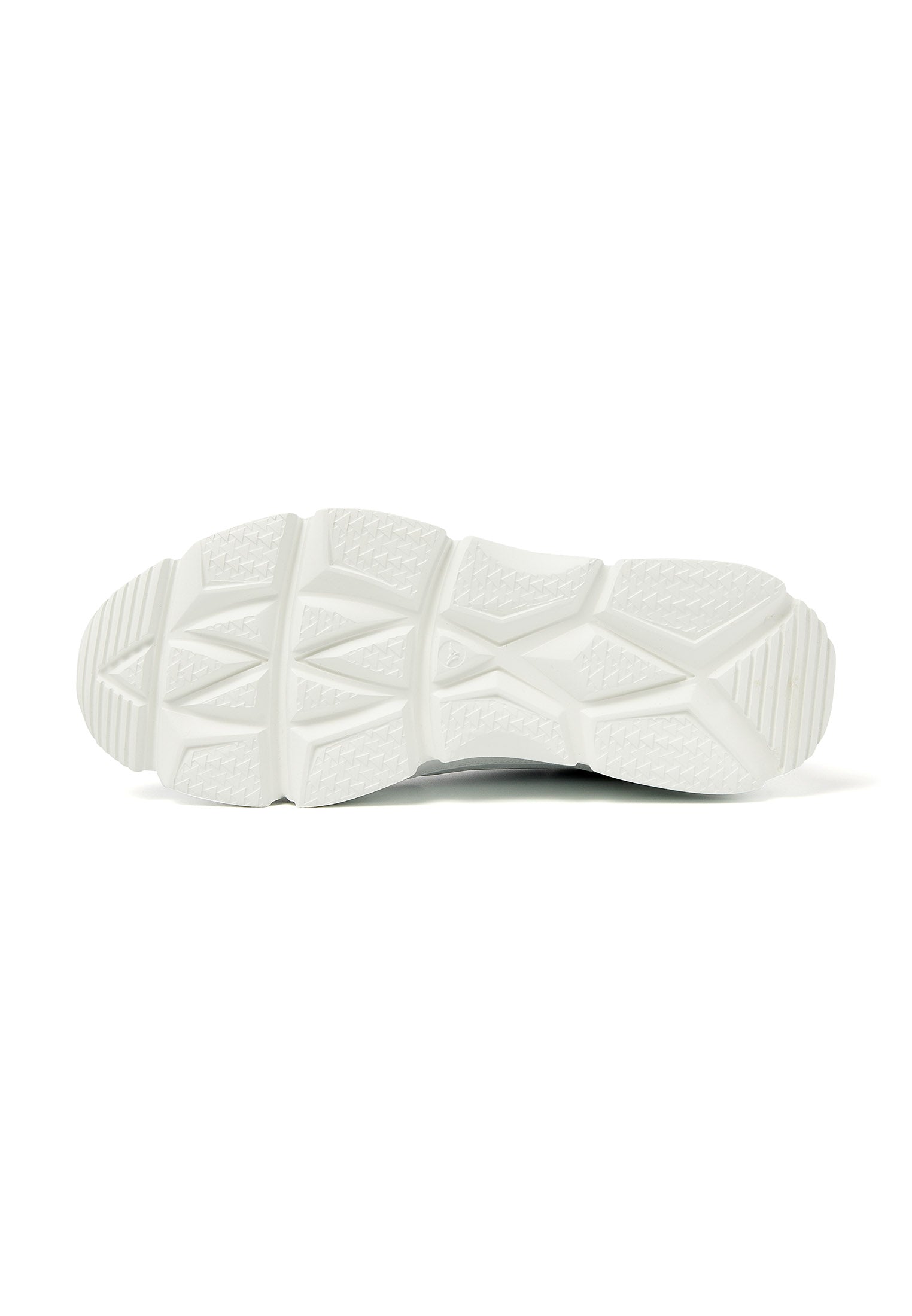 Wit gladleren Rock sneaker