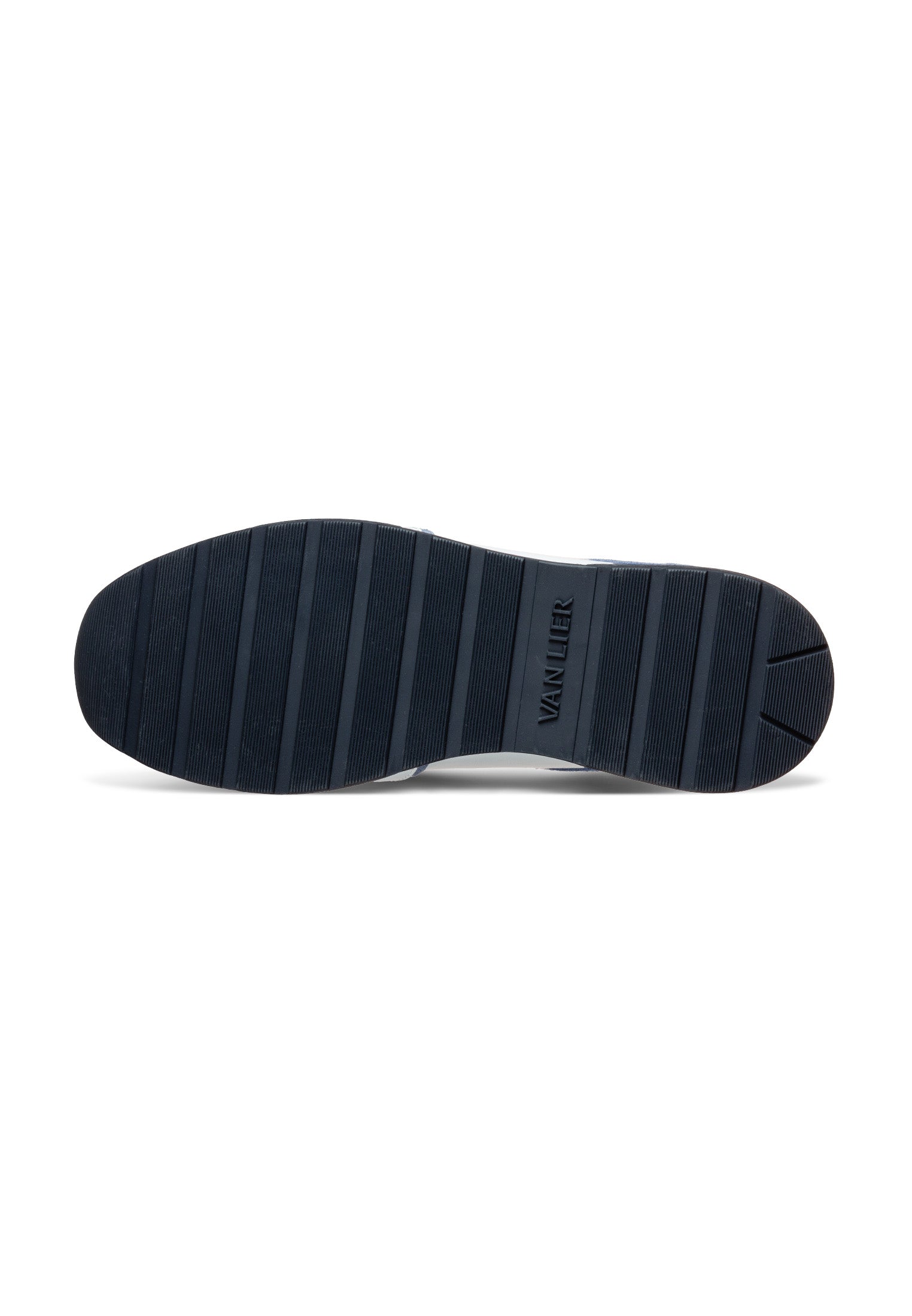 Wit combi gladleren Positano sneaker