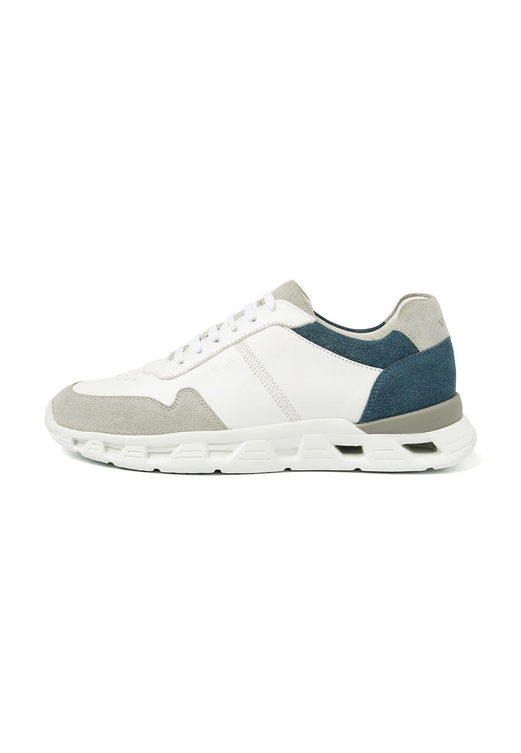 White Orlando combo sneaker