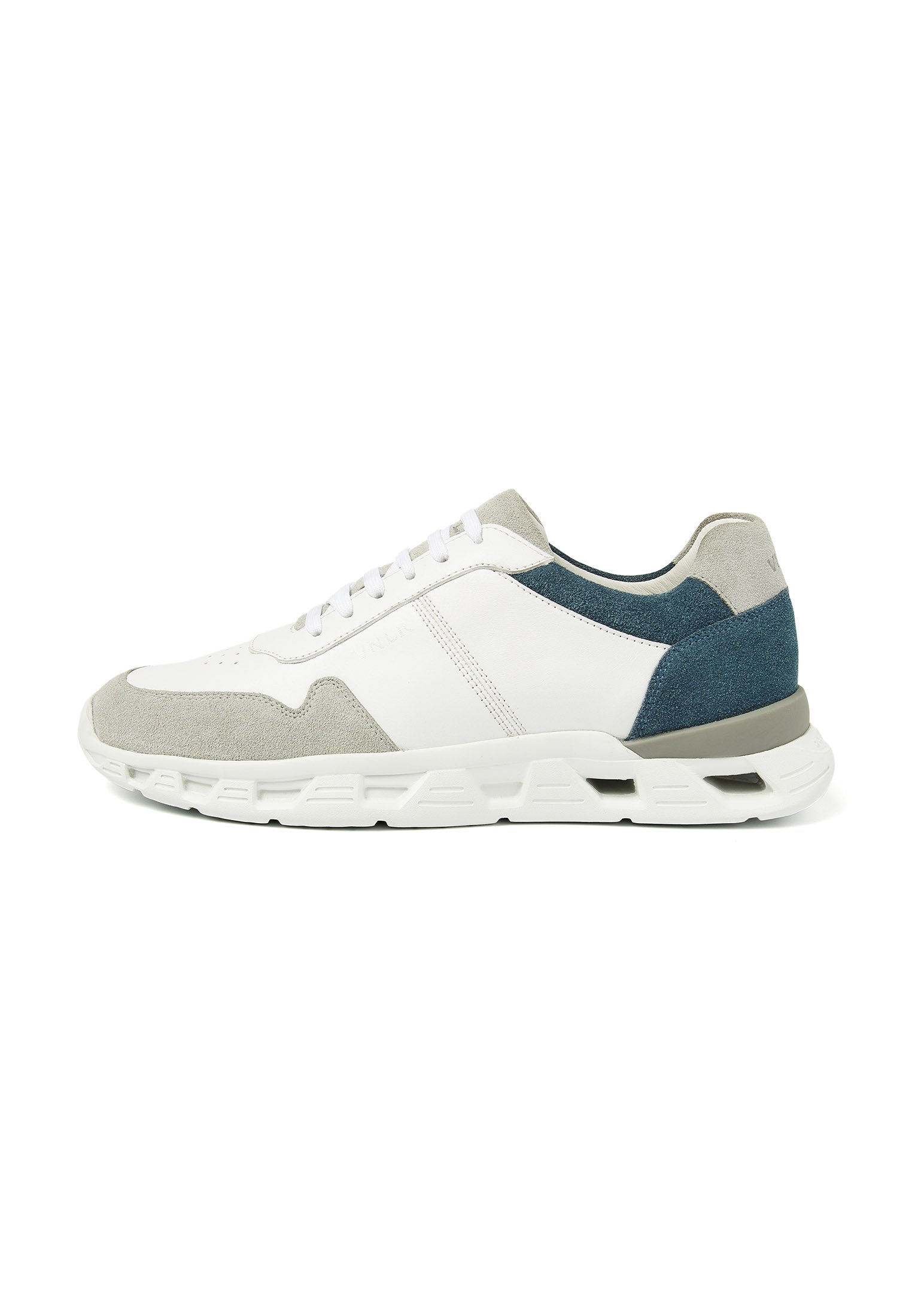 White Orlando combo sneaker