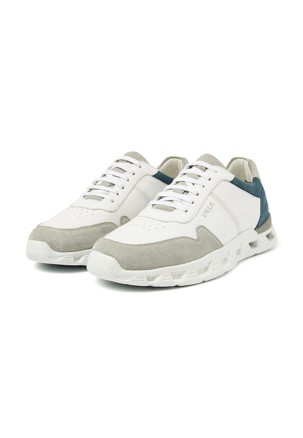 White Orlando combo sneaker