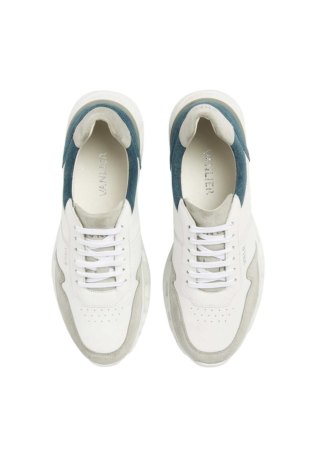 White Orlando combo sneaker