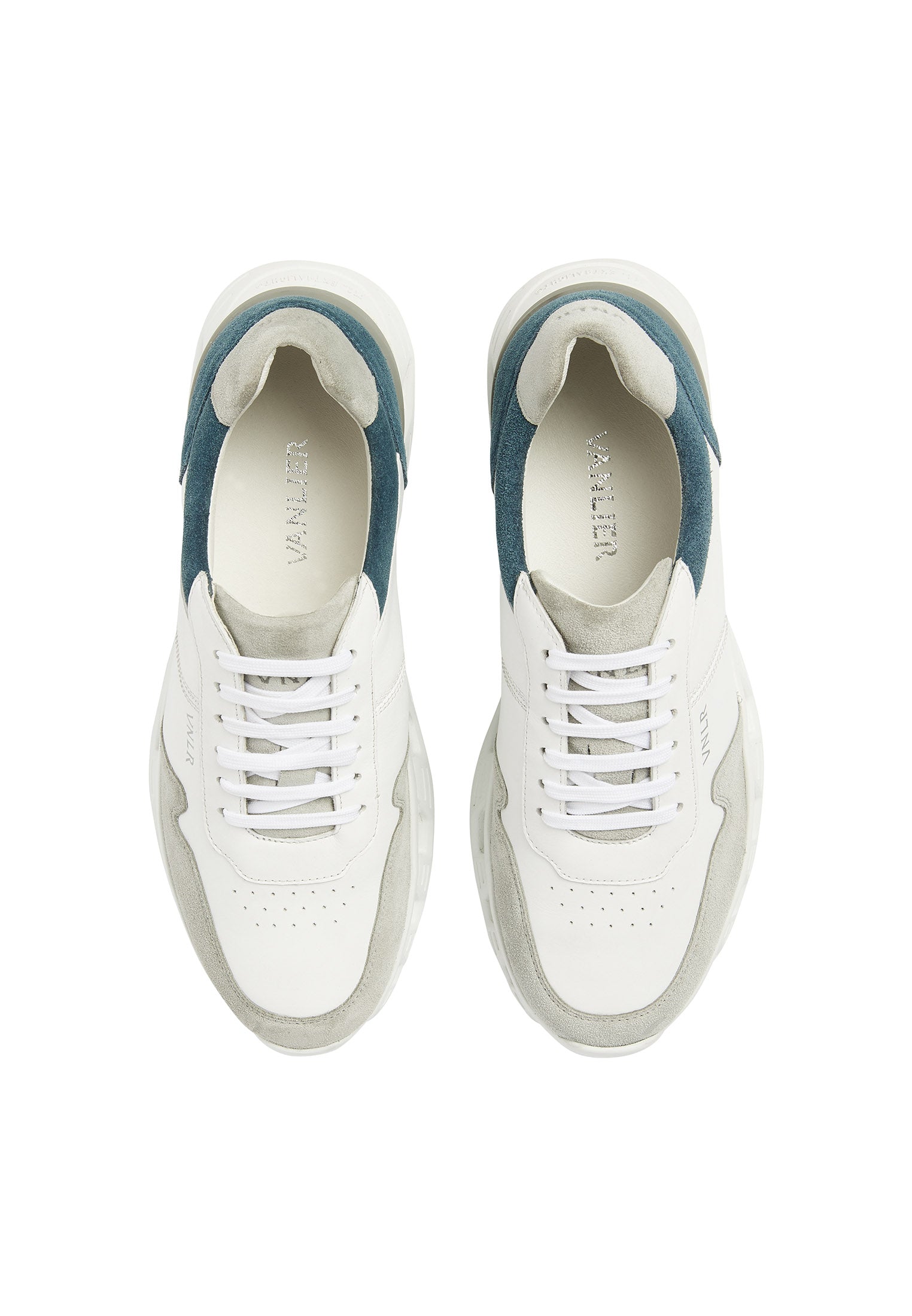 White Orlando combo sneaker