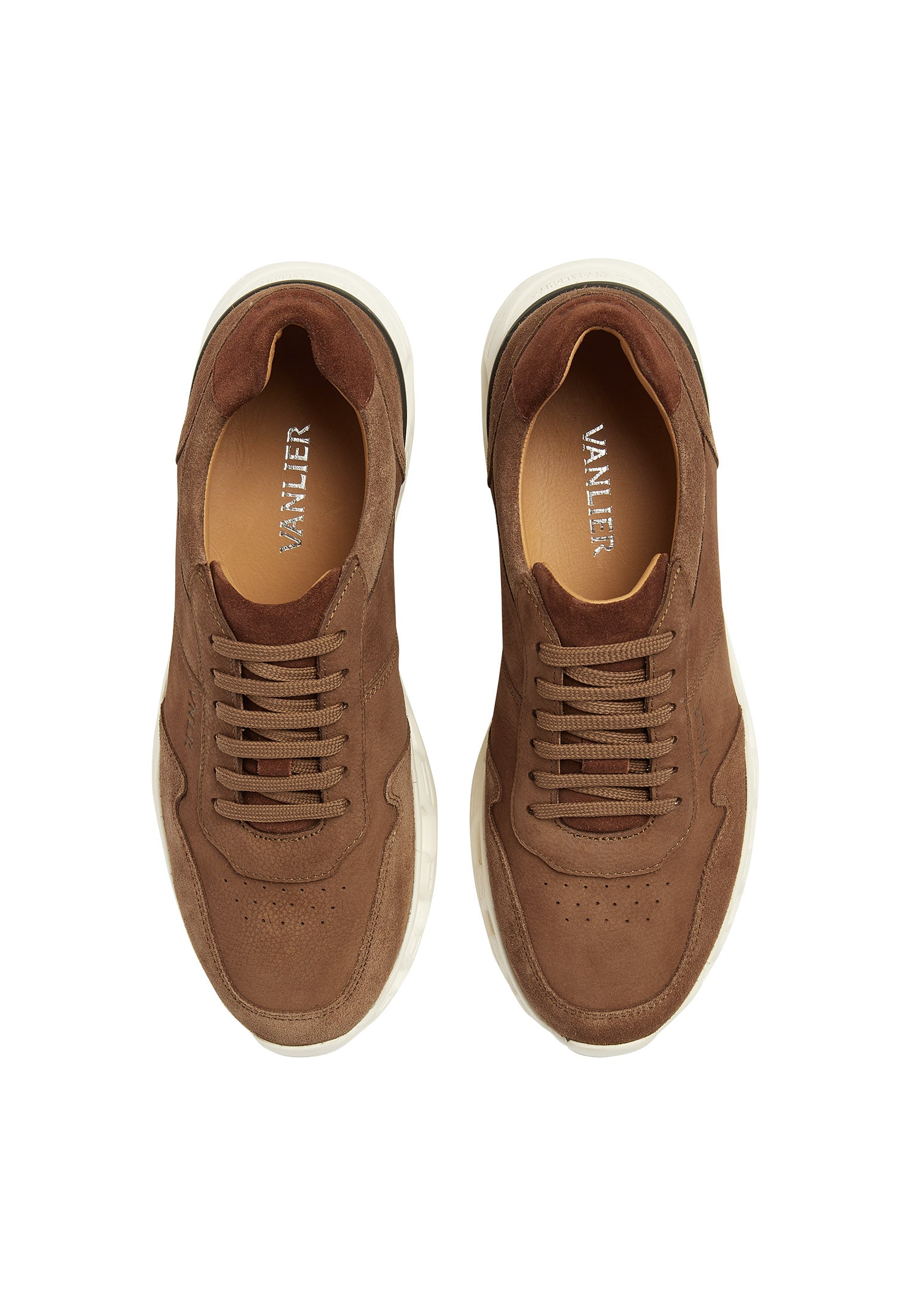Cognac combo Orlando sneaker