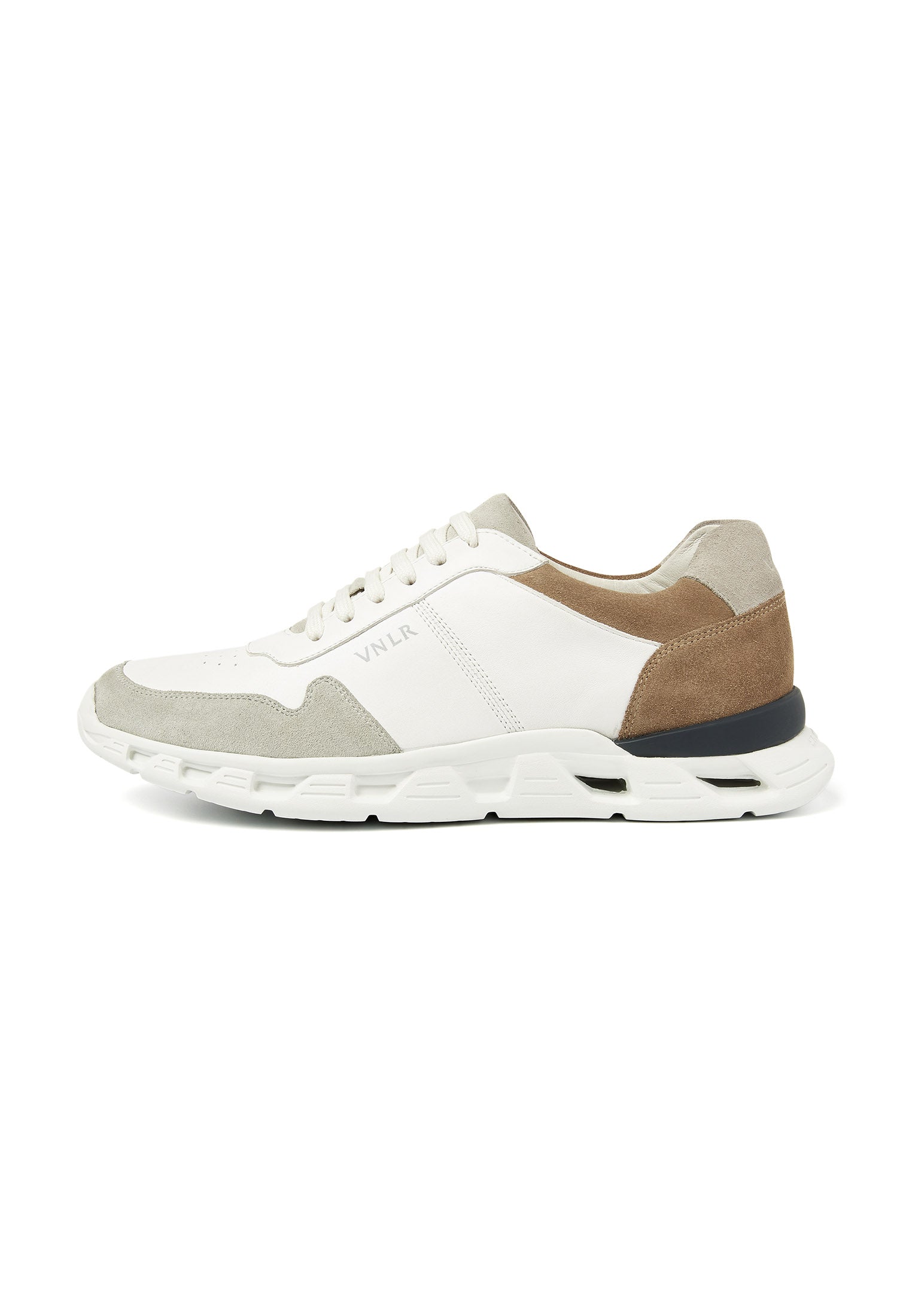 White Orlando combo sneaker
