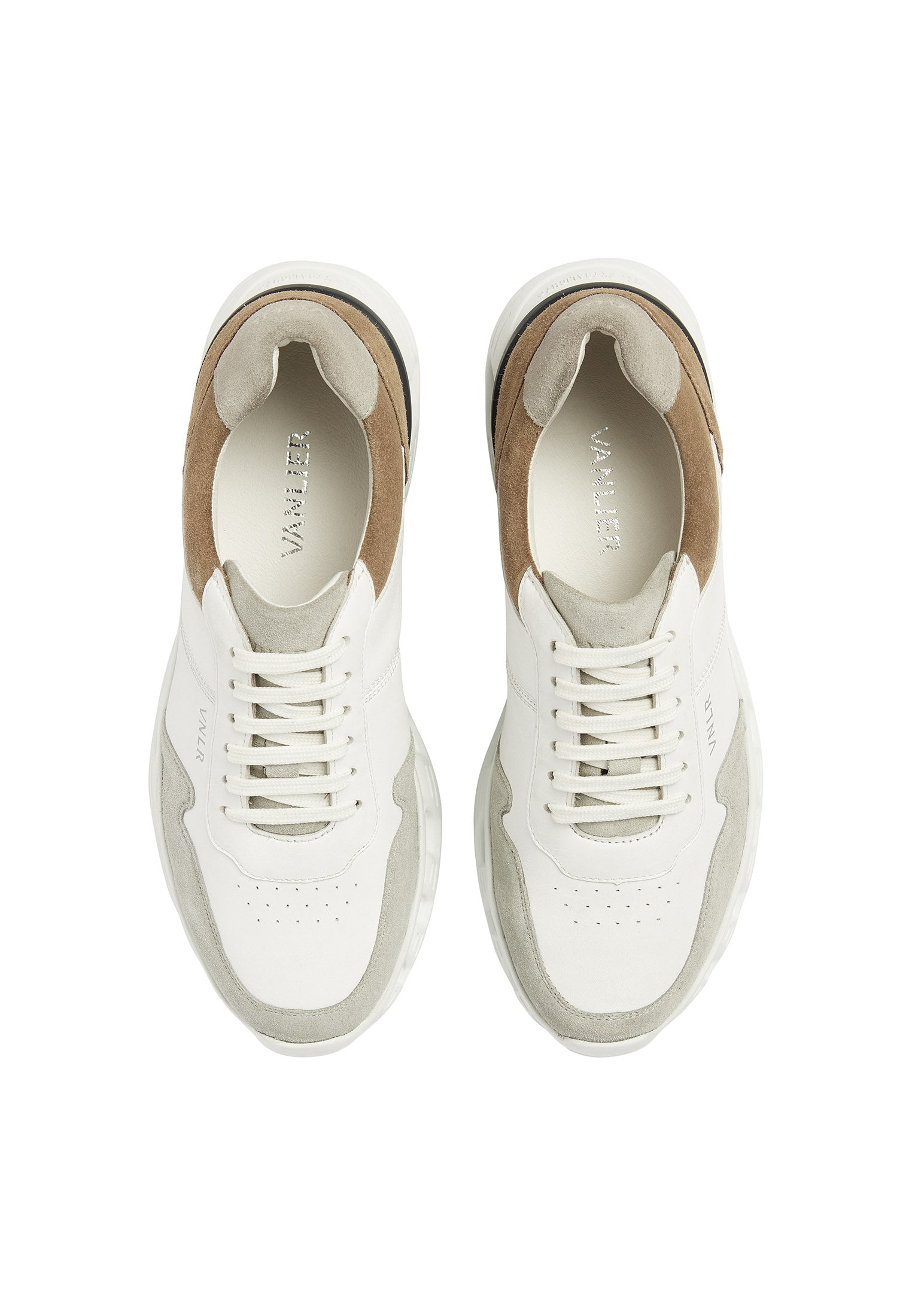 White Orlando combo sneaker