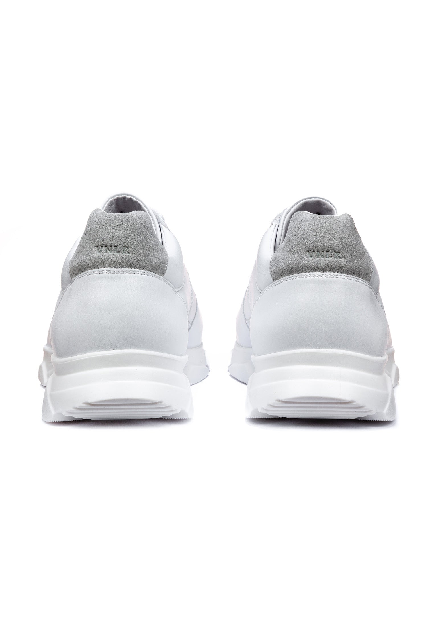 Sneaker Luca en cuir lisse blanc