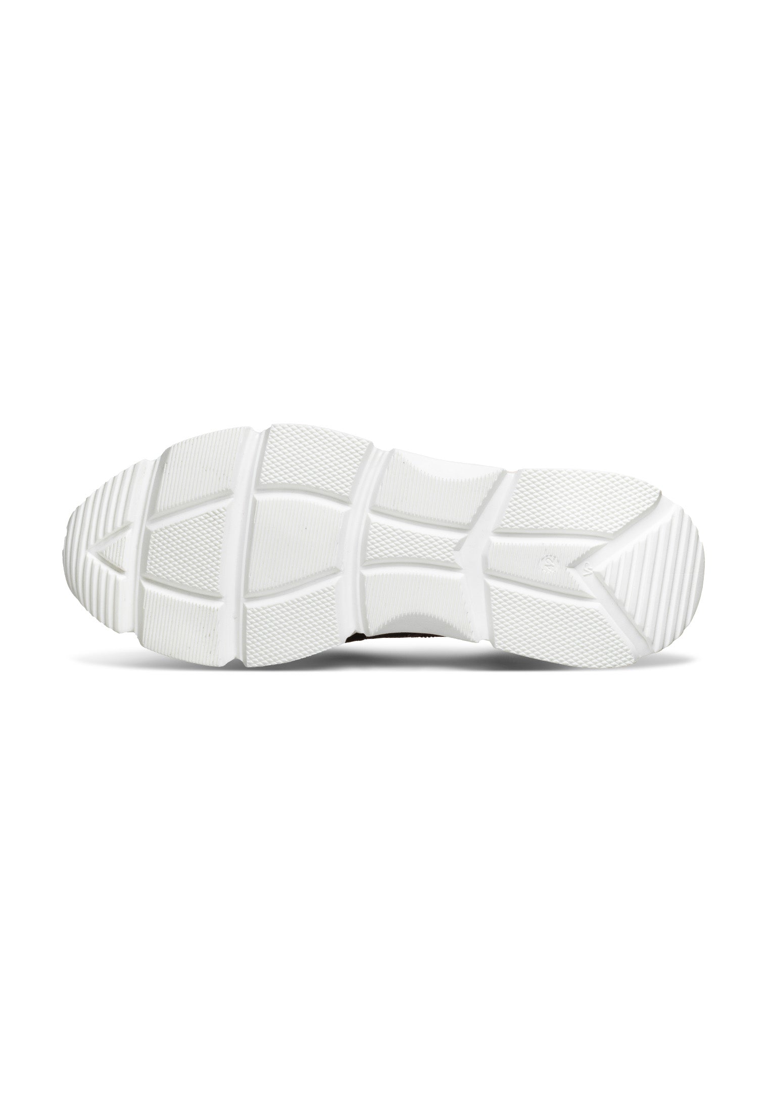 Grijs gladleren Luca sneaker