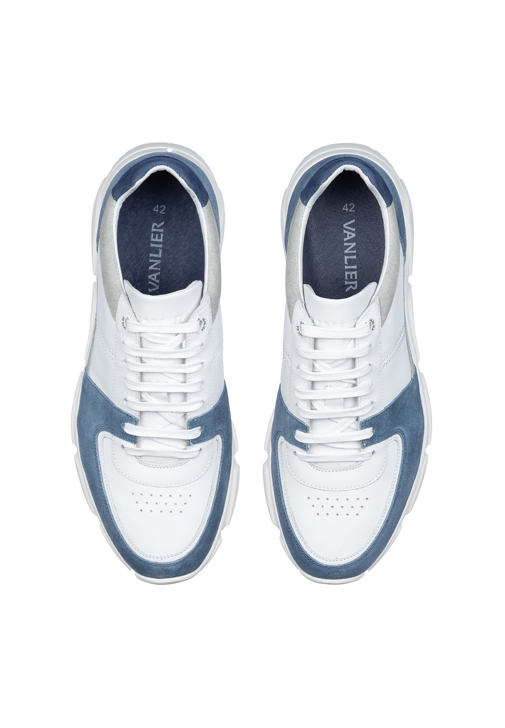 Wit combi Luca sneaker