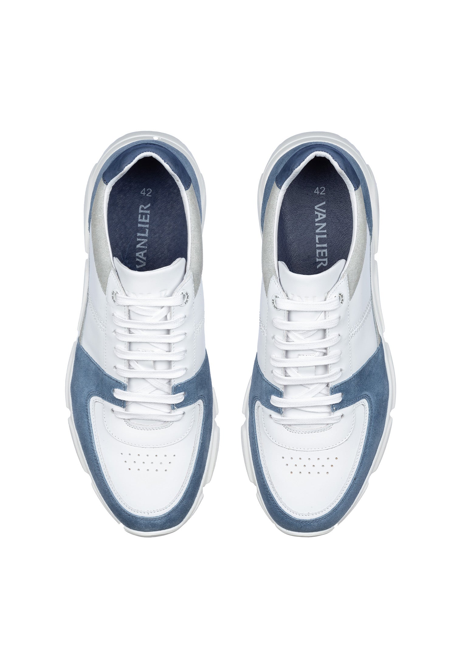 Wit combi Luca sneaker