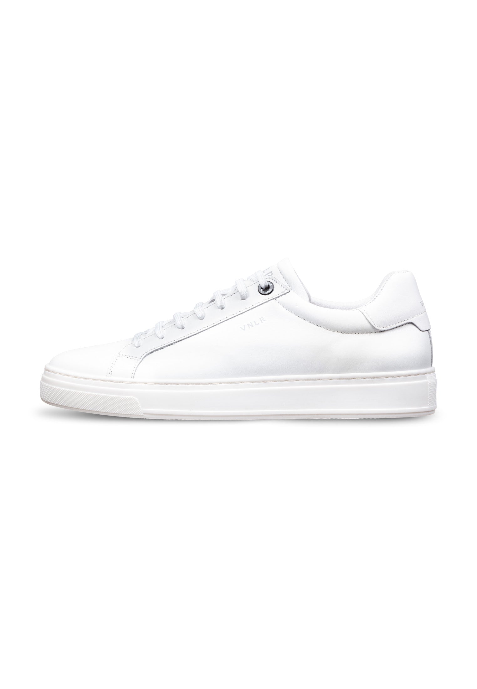 White smooth leather Barossa sneaker