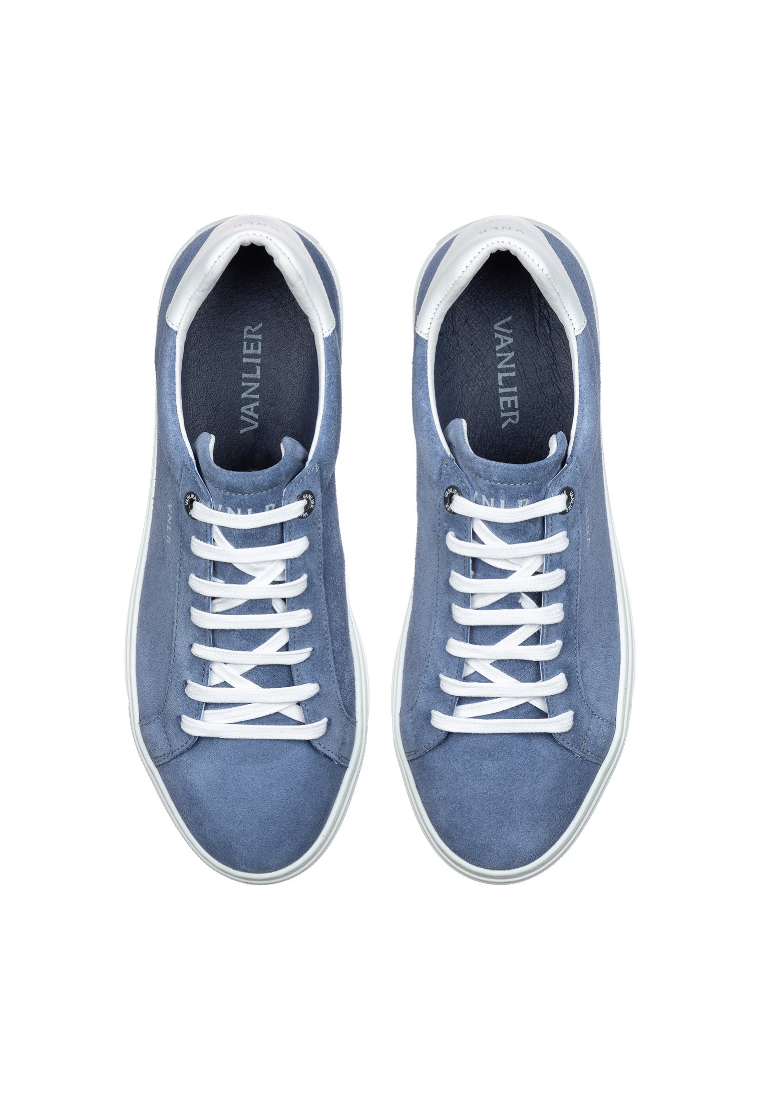 Blauw suède Barossa sneaker