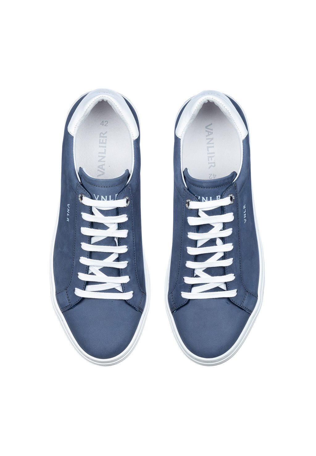 Blauw nubuck Barossa sneaker