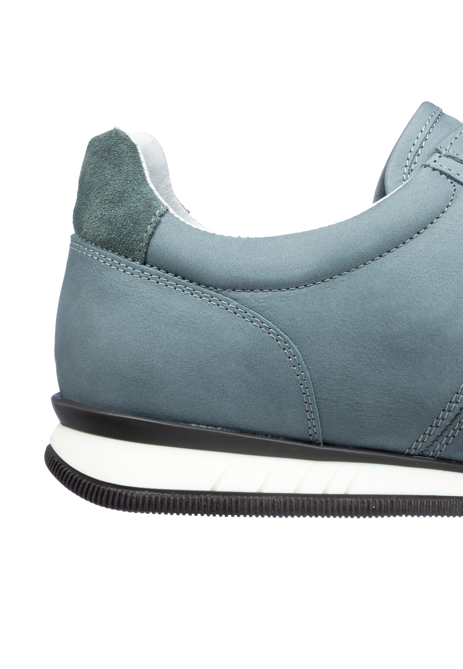 Grijs blauw nubuck Magnus sneaker