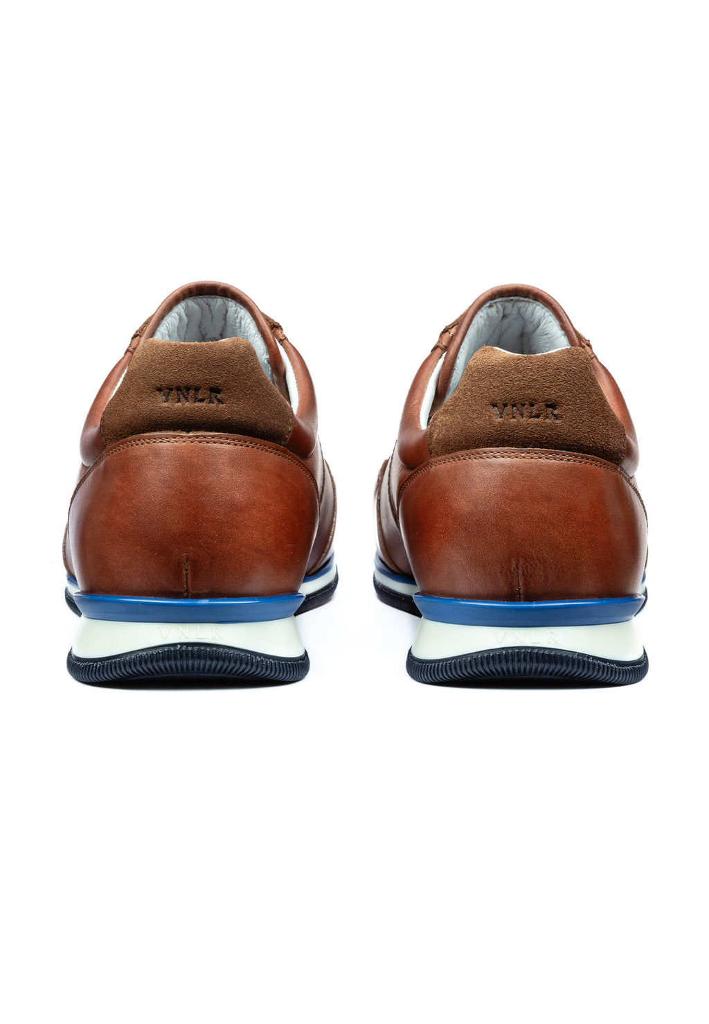 Light cognac smooth leather Magnus sneaker