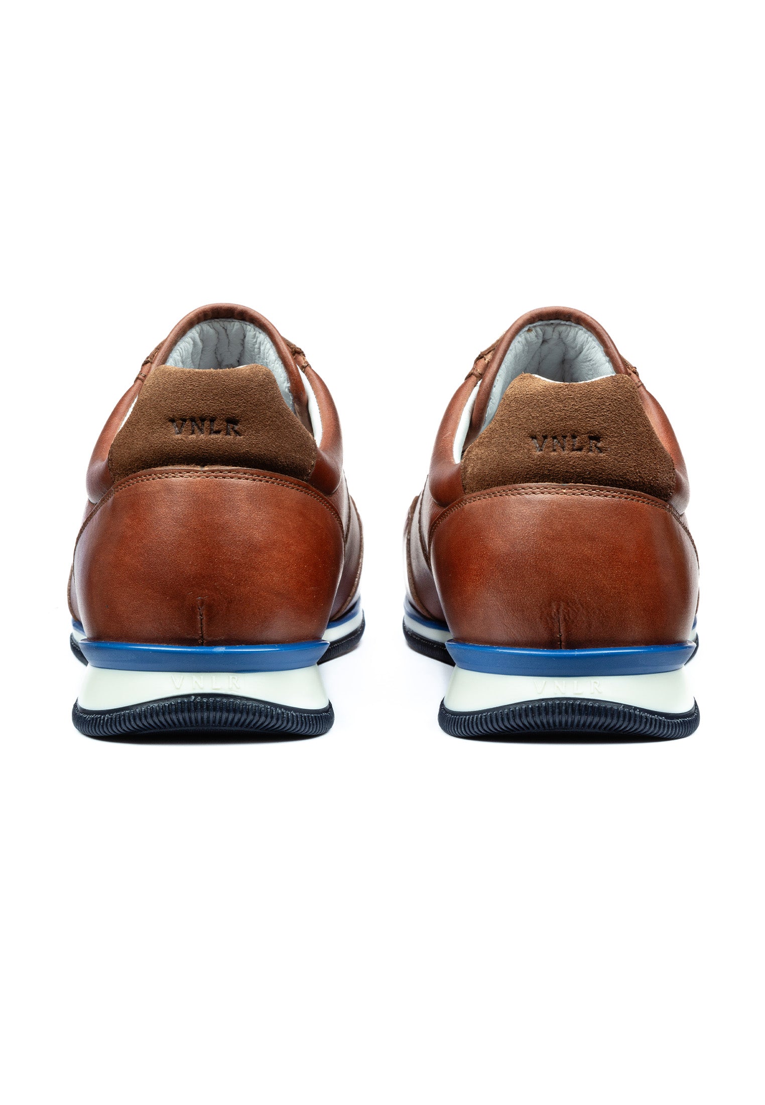 Light cognac smooth leather Magnus sneaker