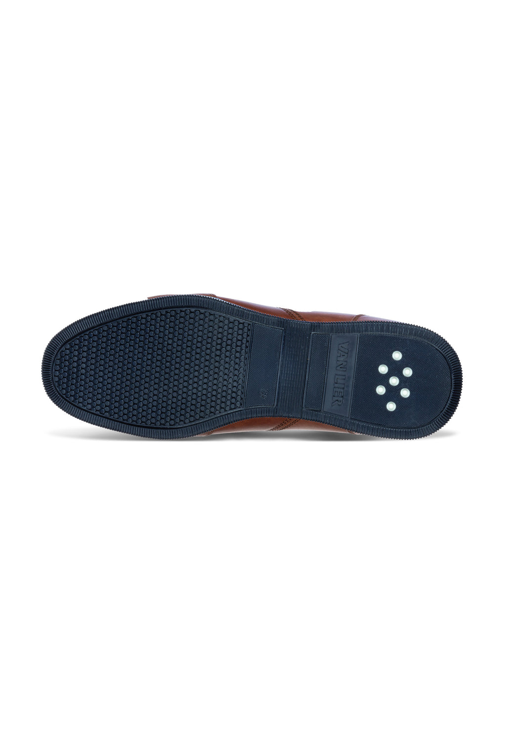 Light cognac smooth leather Magnus sneaker