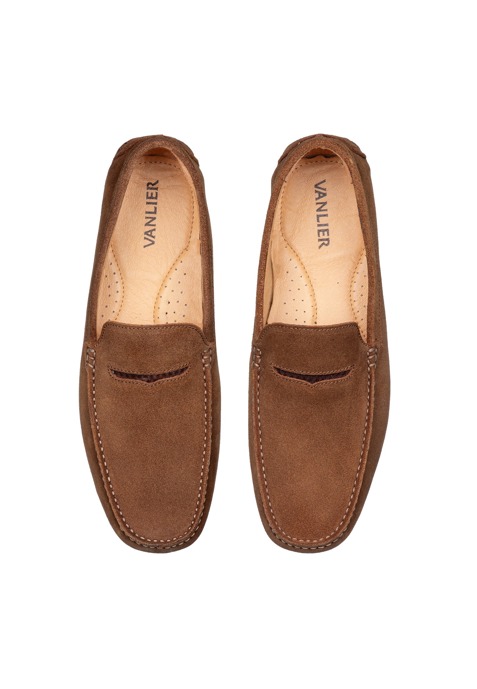 Roest cognac suède Mocassin