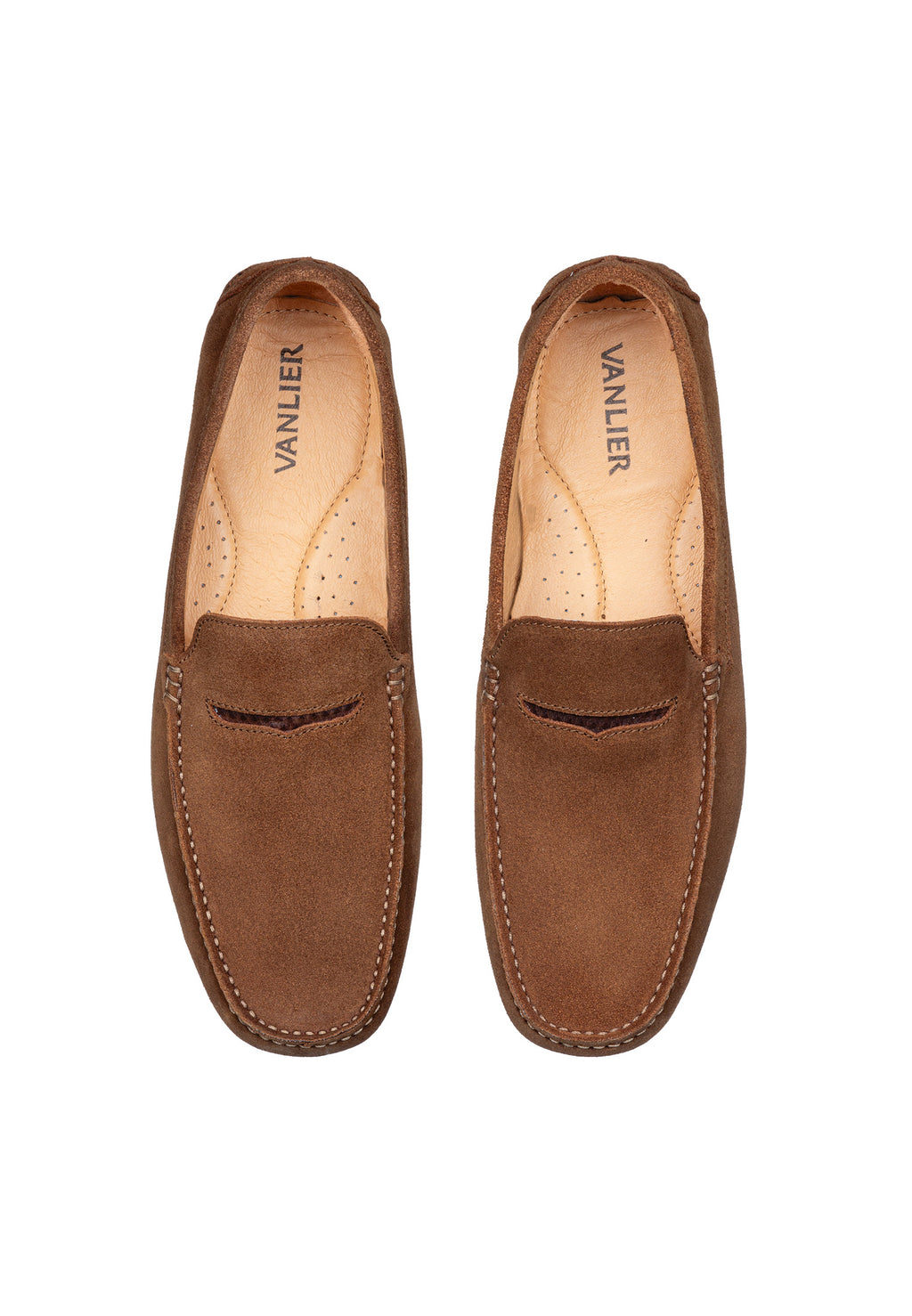 Rusty Cognac Suede Loafer