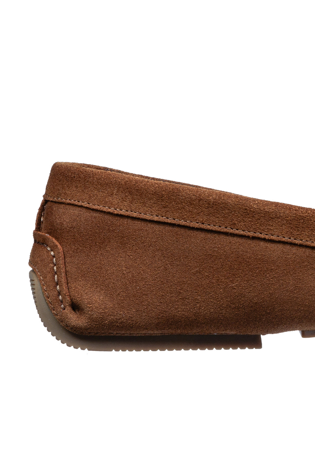 Rusty Cognac Suede Loafer