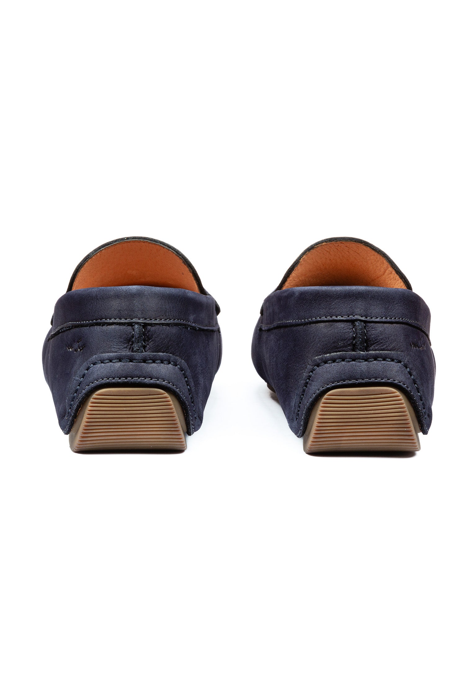 Navy blauw nubuck Mocassin