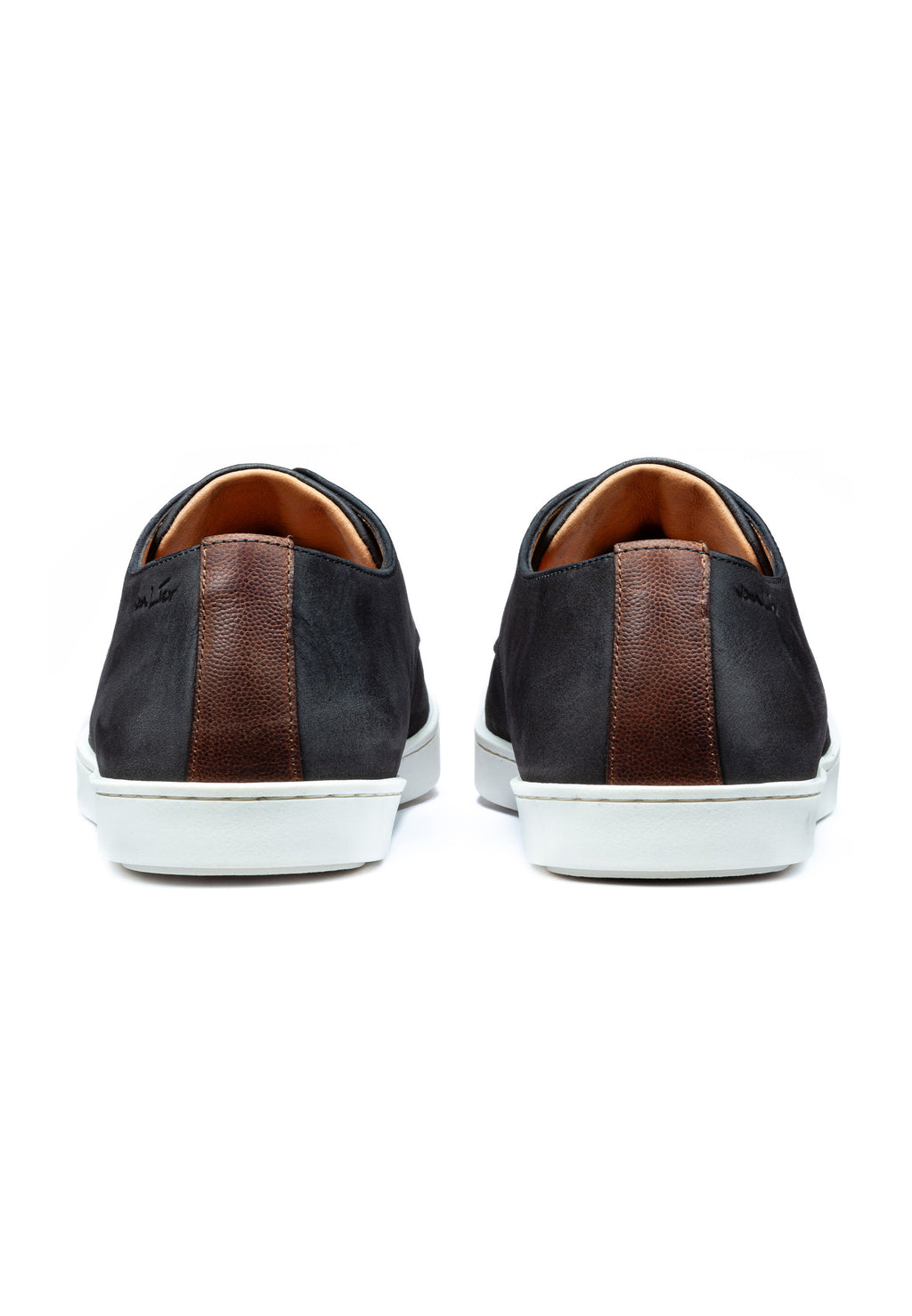 Anthracite gray nubuck Lugano lace-up shoe