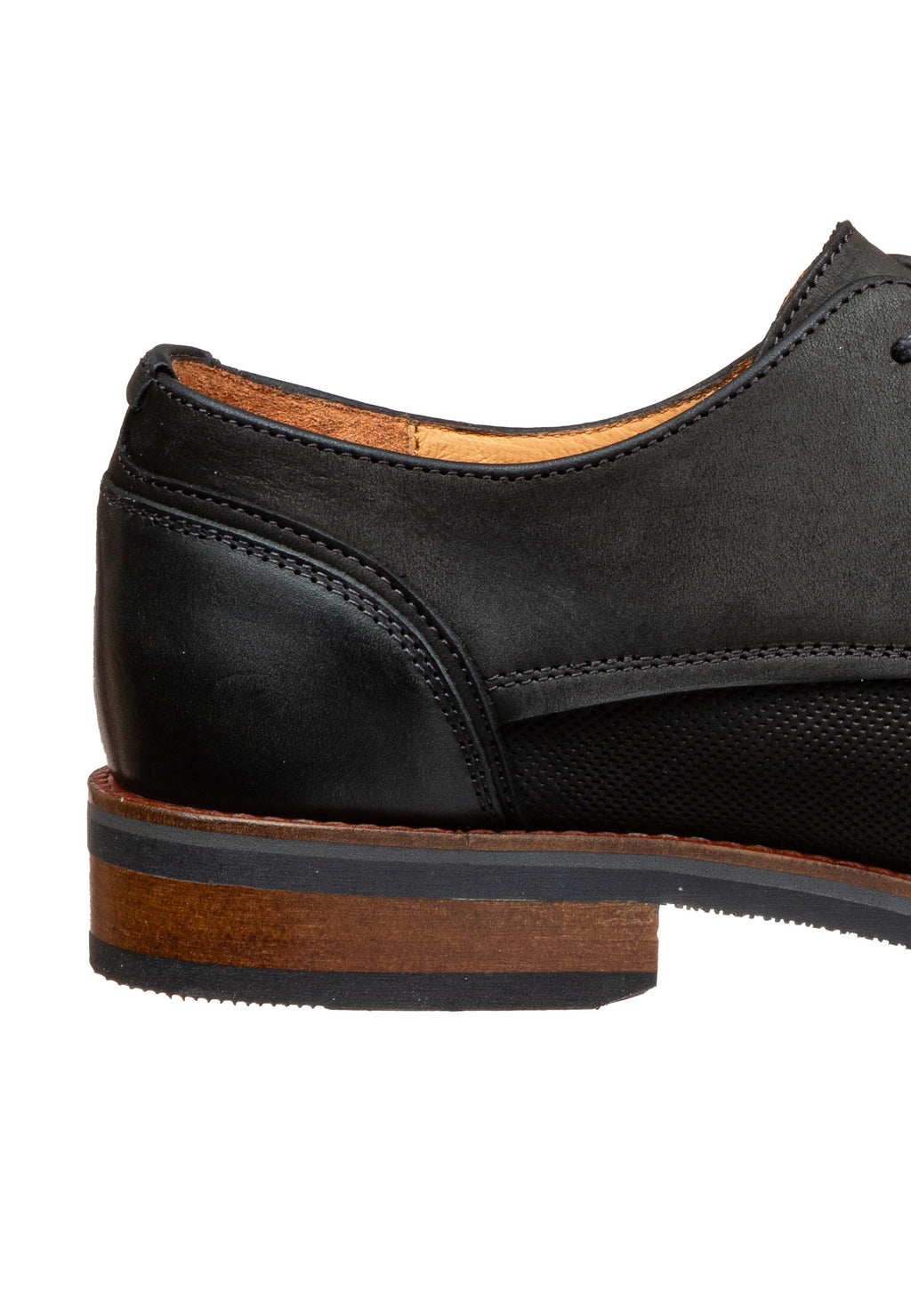 Antraciet grijs nubuck Amalfi veterschoen