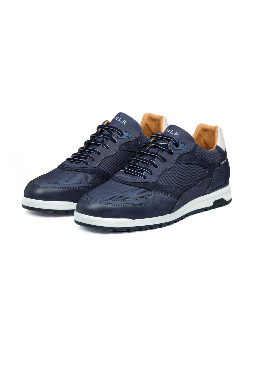 Panaz Ravello Navy Navy nubuck Ravello sneaker – VANLIER