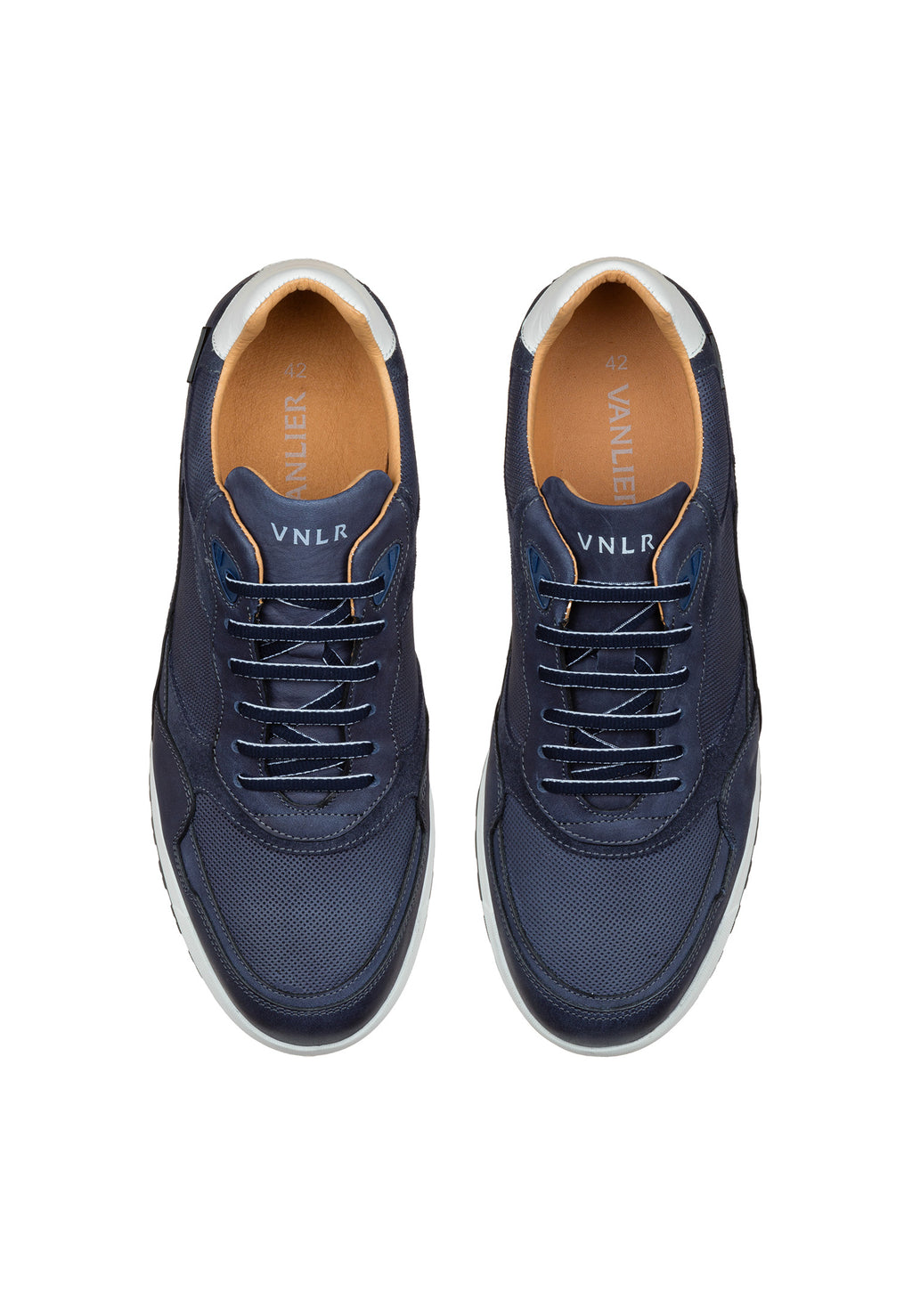 Panaz Ravello Navy Navy nubuck Ravello sneaker – VANLIER