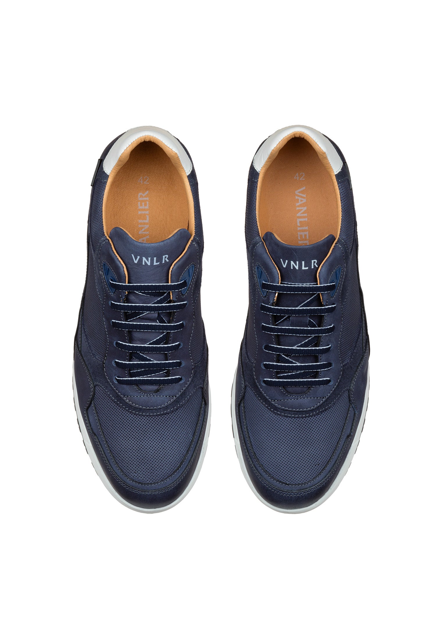 Navy nubuck Ravello sneaker
