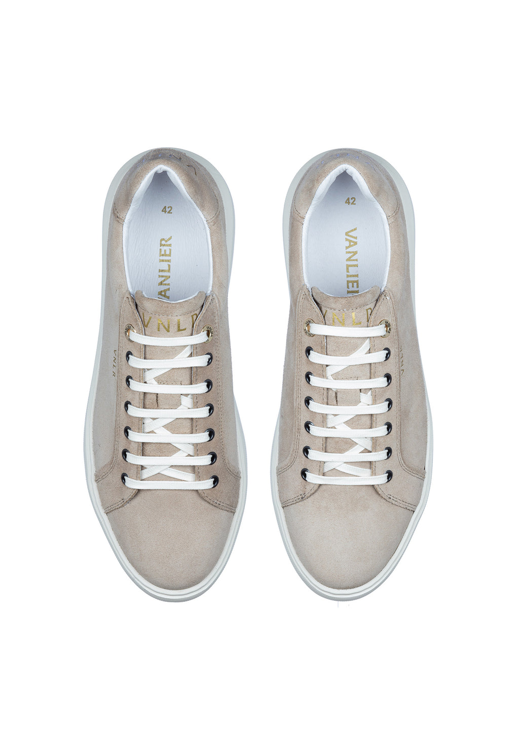 Taupe suede Vito sneaker