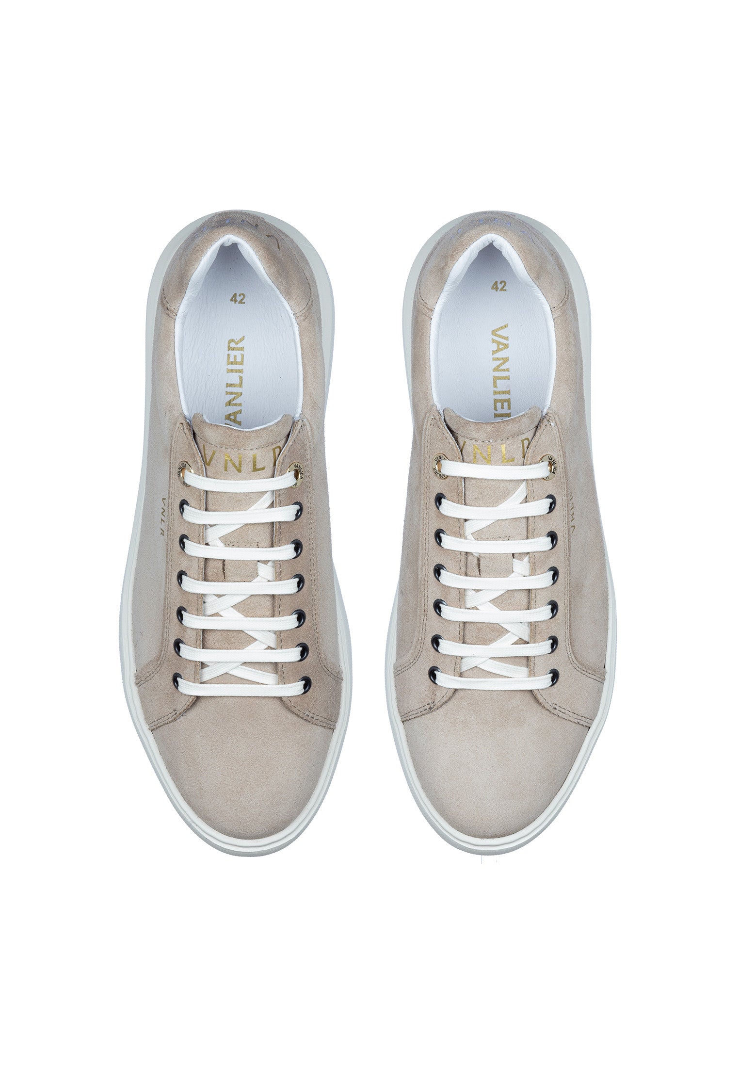 Taupe suede Vito sneaker